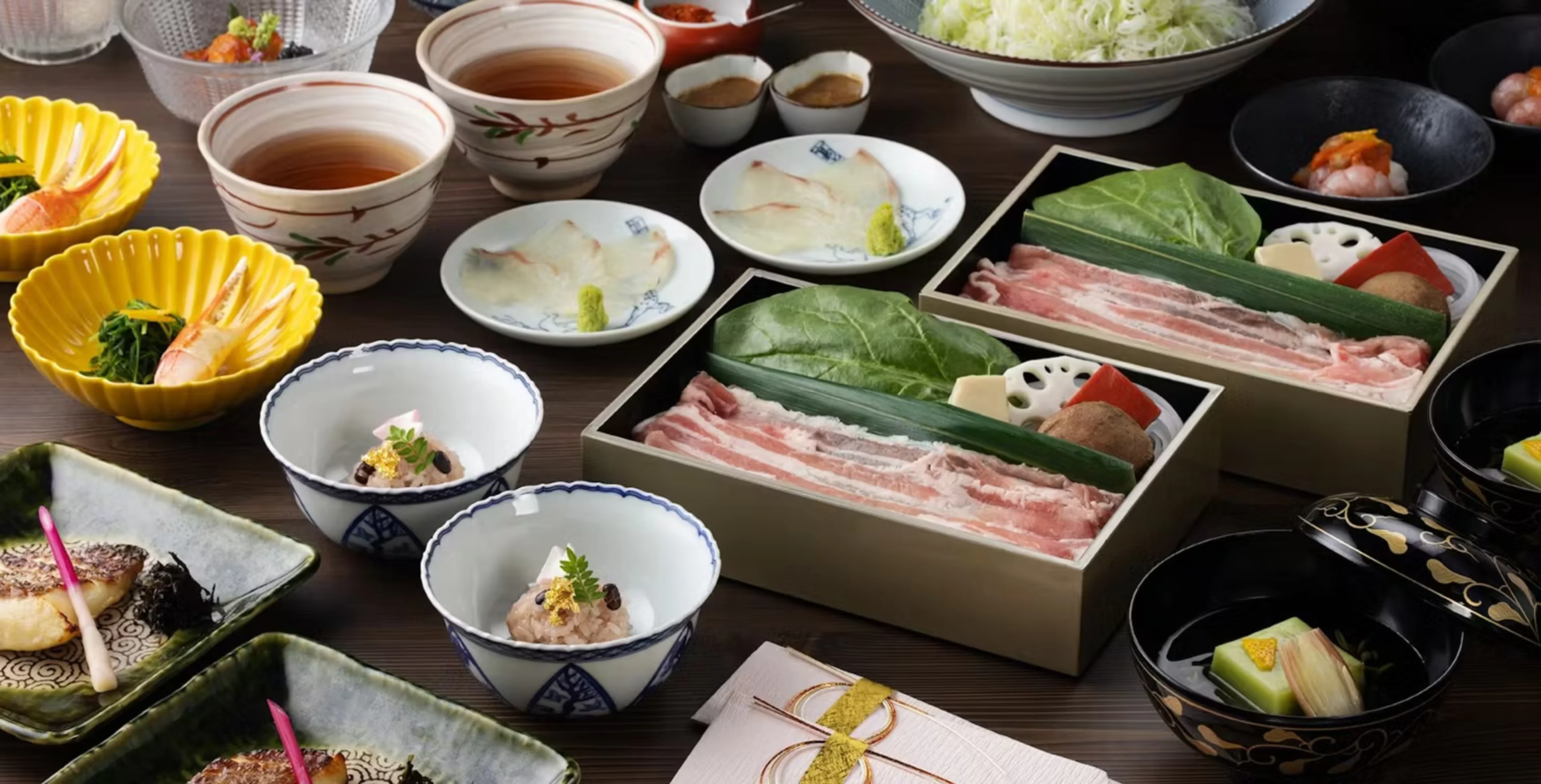 【最大10名 個室確約×お祝いランチプラン】厳選豚肉の出汁しゃぶ会席★西麻布の隠れ家で大切なご縁を結ぶ特別なひととき