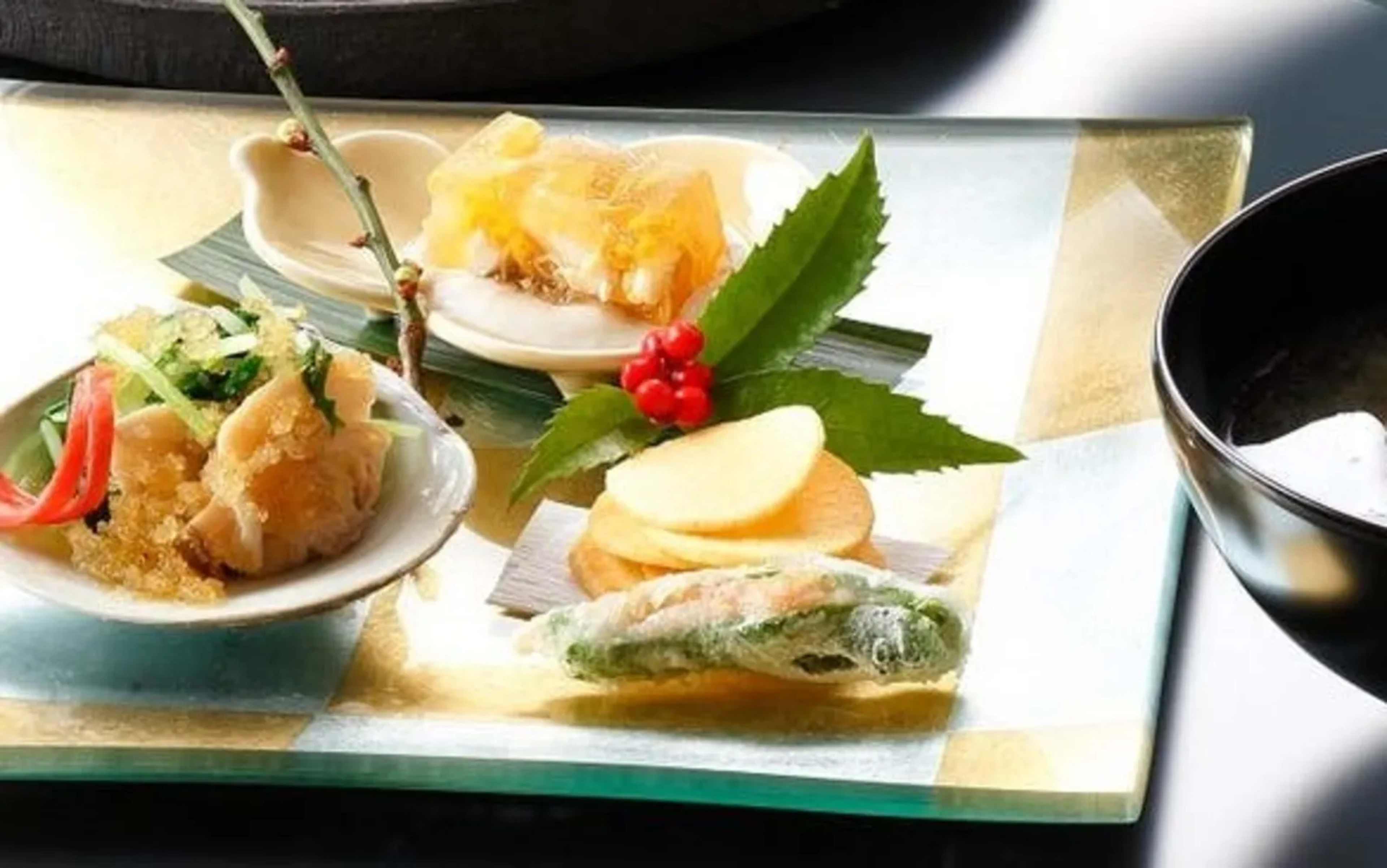 【結婚記念日ホテルディナープラン】豪華加賀懐石全8品［相生］★乾杯ドリンク付