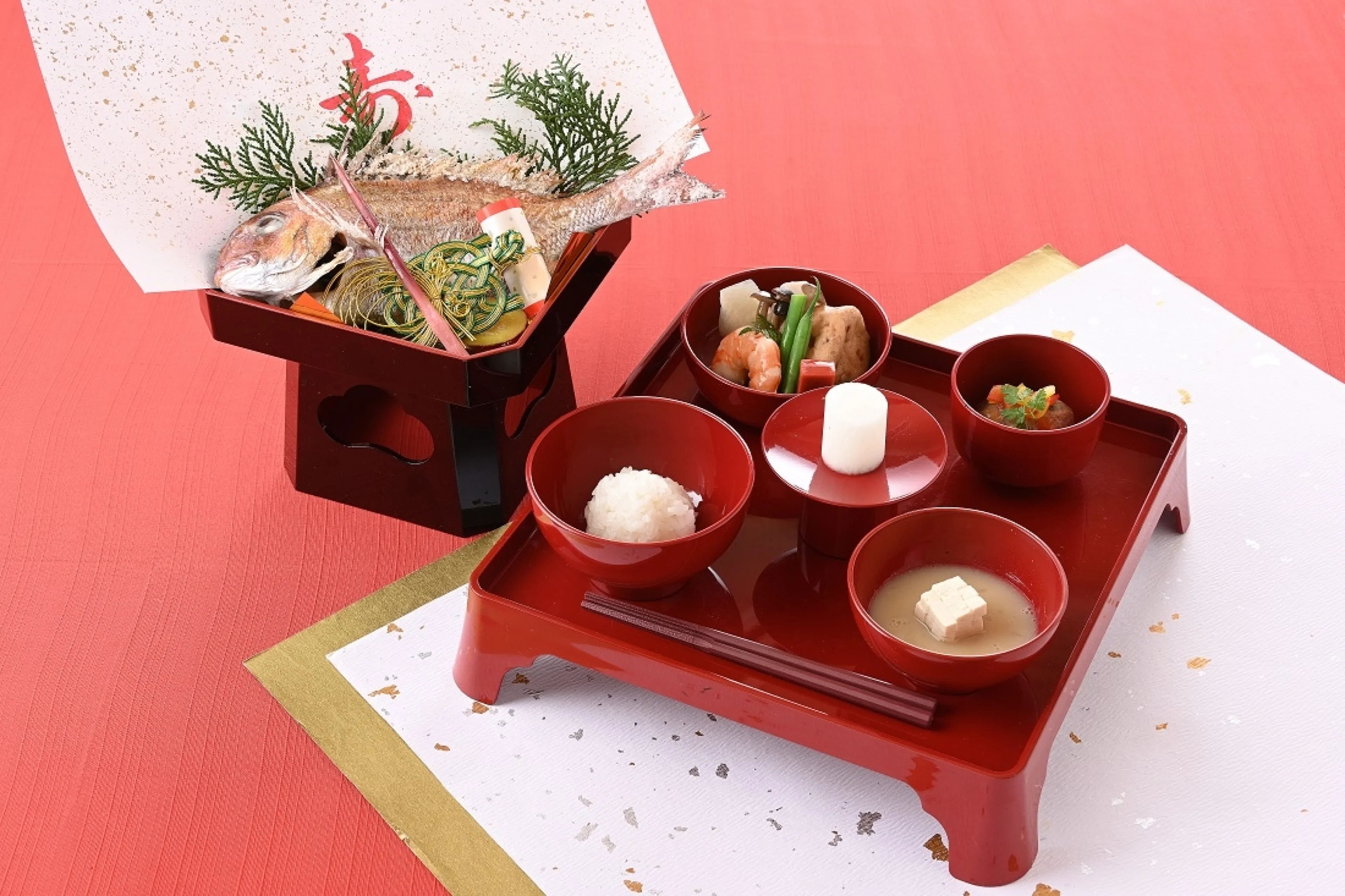 【個室確約 お食い初めランチプラン】全8品瀬戸内懐石コース＋お食い初め膳★福山ニューキャッスルホテルで生後100日の記念をお祝い★