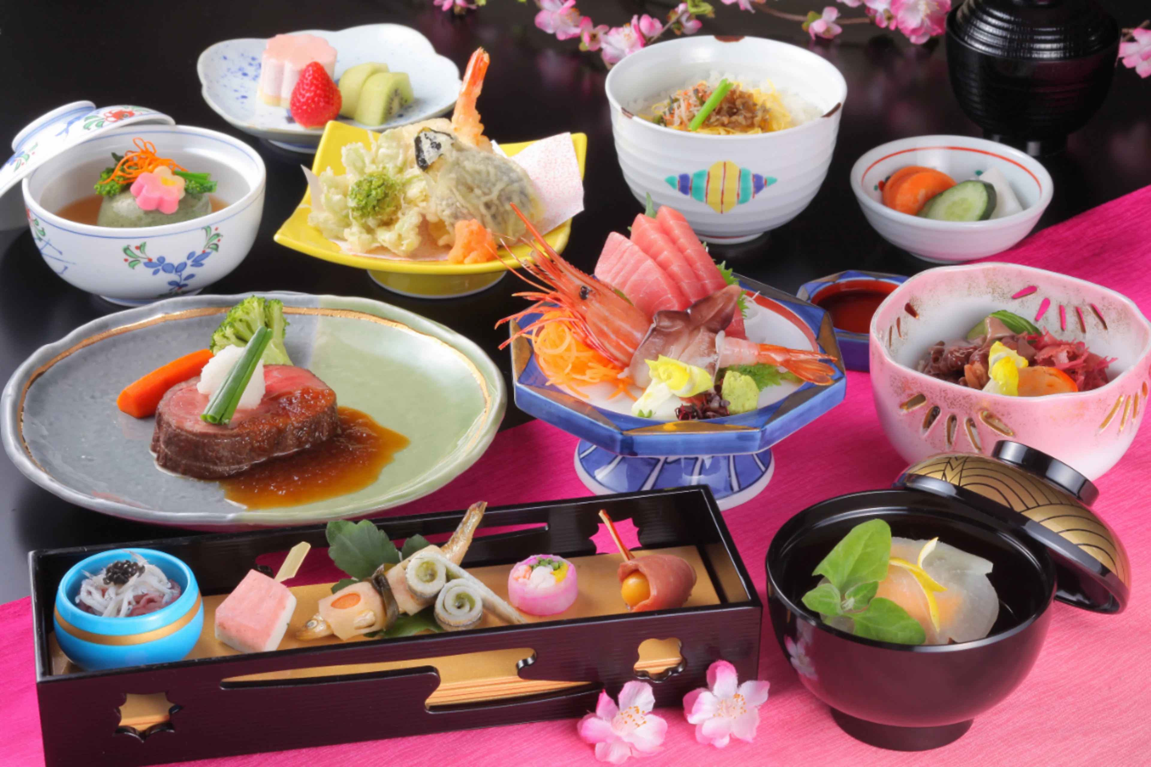 一生に一度の慶事をお祝いする和洋会席