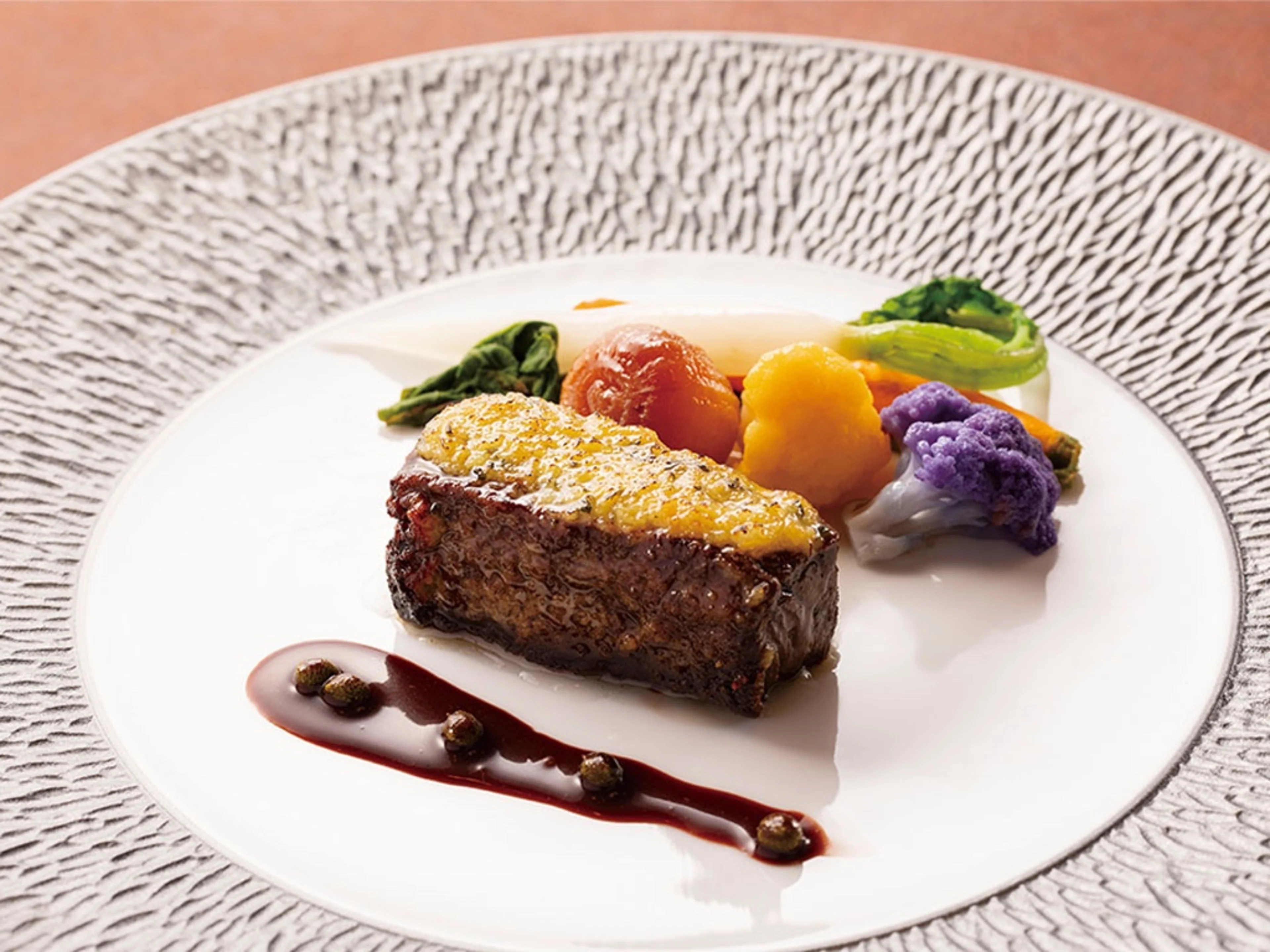 3種類の本格フレンチコース