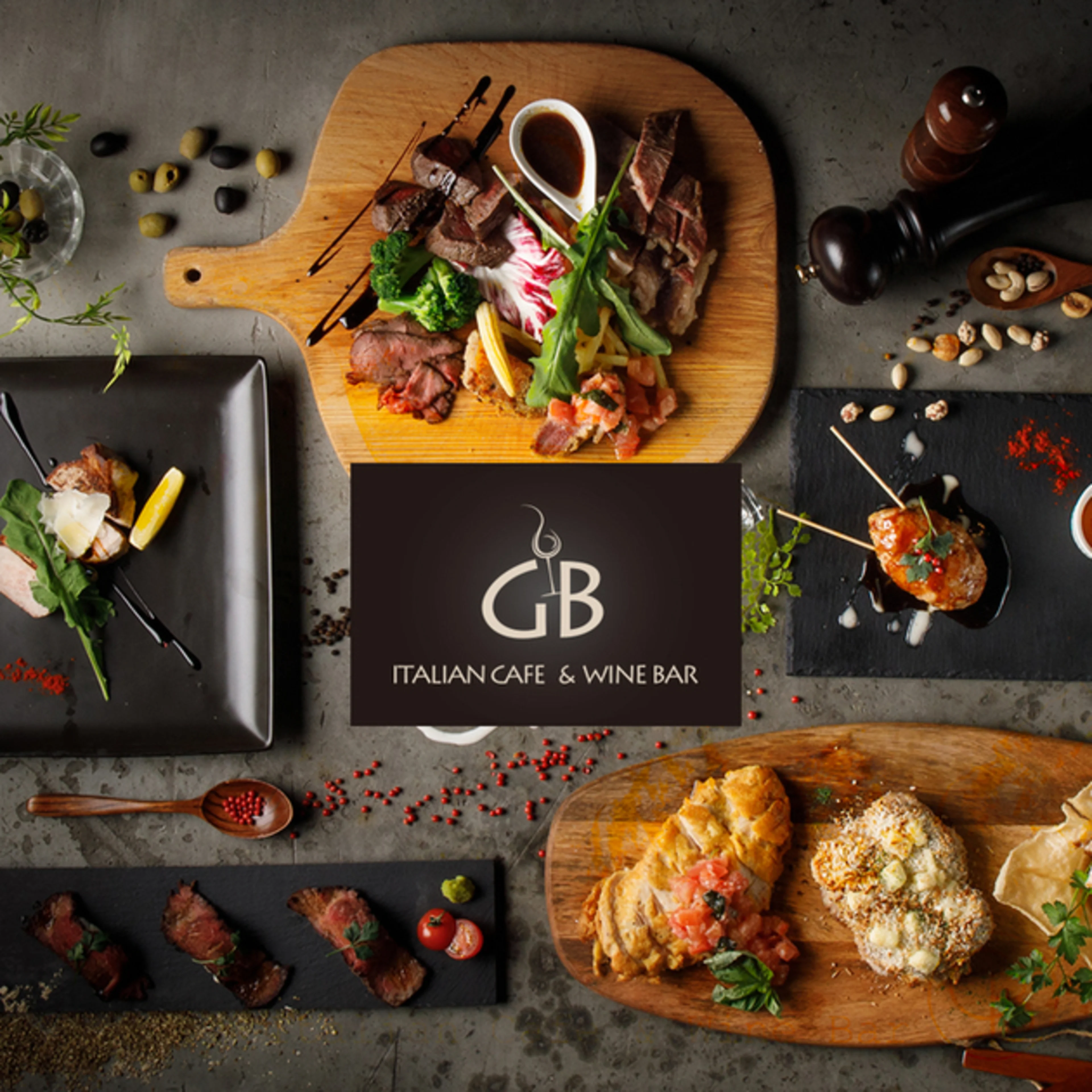 【アニバーサリーお祝いディナー】特選お肉の盛り合わせを楽しむイタリアンコース全6品+乾杯スパークリングをプレゼント「Anniversaryコース」+メッセージプレート★立川駅南口徒歩1分の好アクセス！