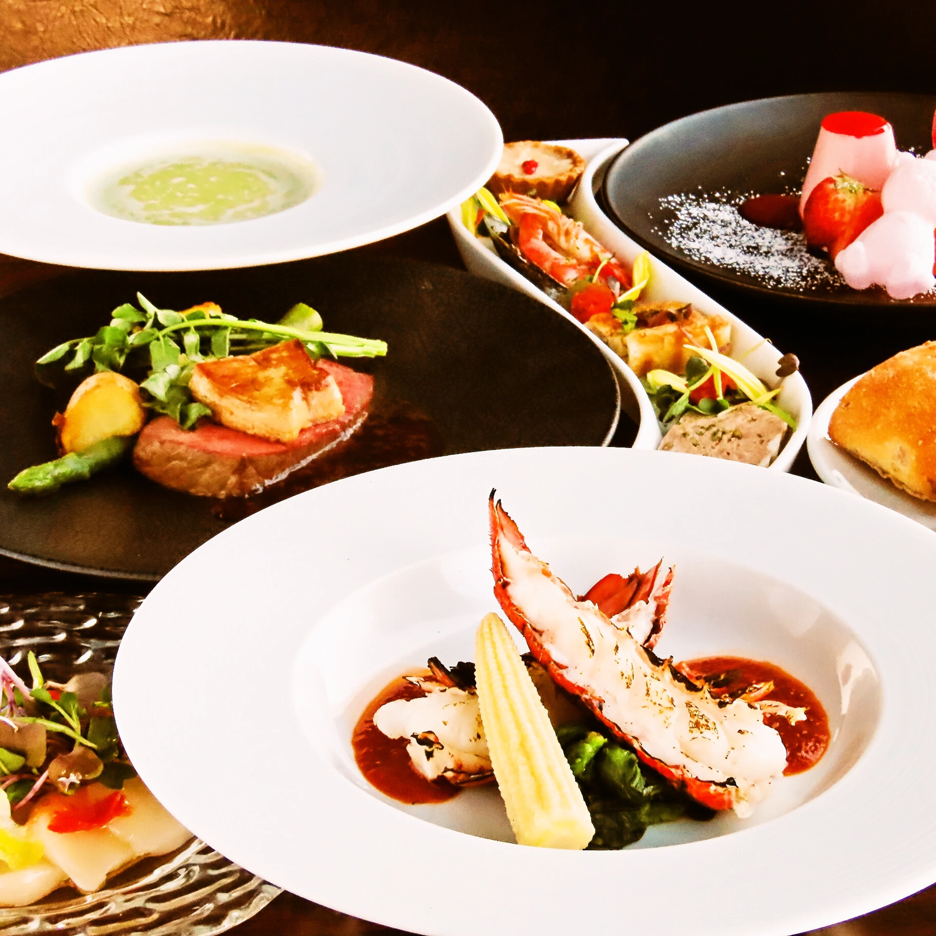 最高位 フレンチ＆イタリアンディナー