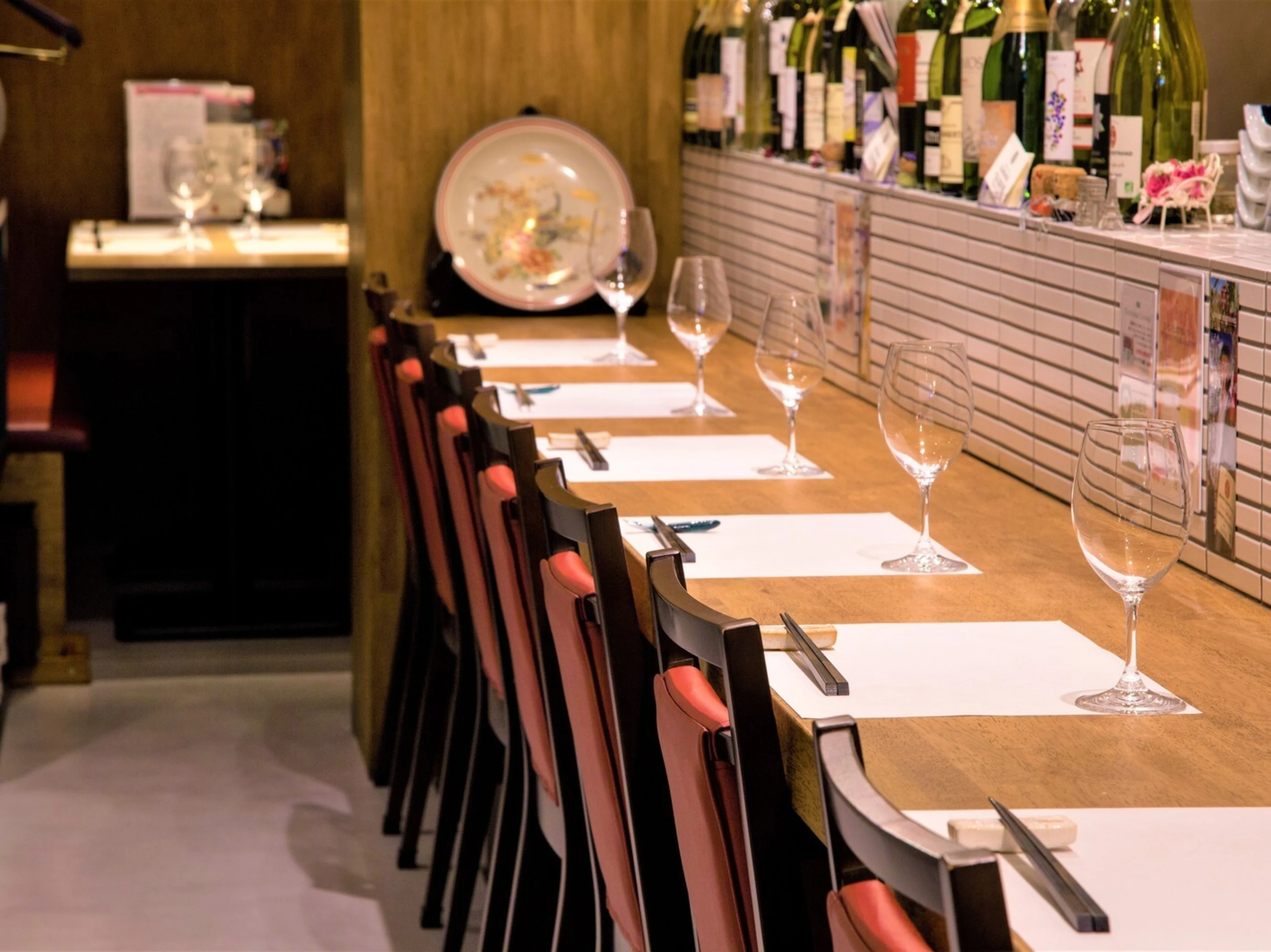 テーブル席orカウンター席or半個室