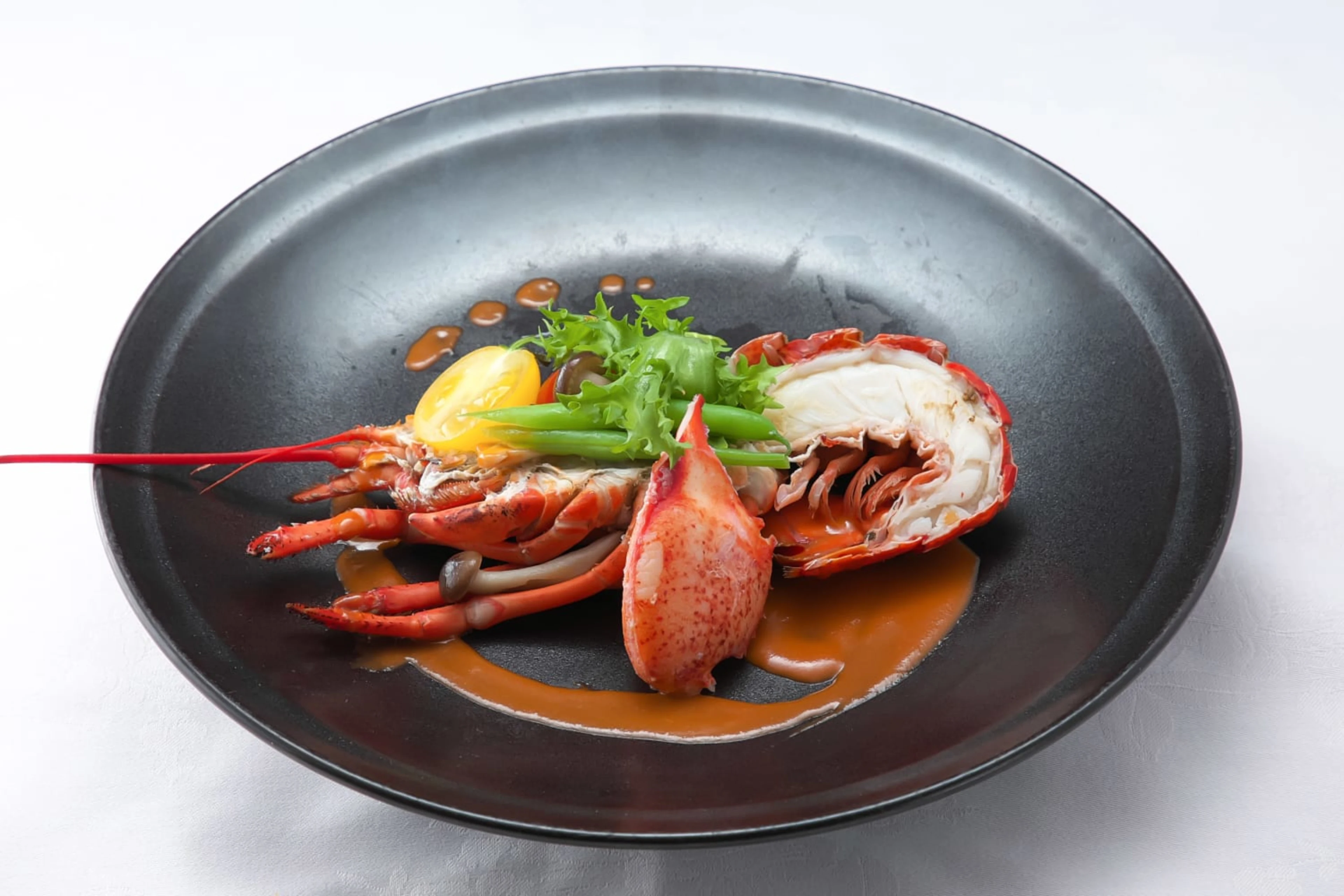 平日限定【個室確約 接待･会食プラン】ロブスター含む全7品フレンチコース＋乾杯ドリンク＋メッセージプレート★心斎橋 LEBLON AZULのフランス料理で接待や会食を華やかに★