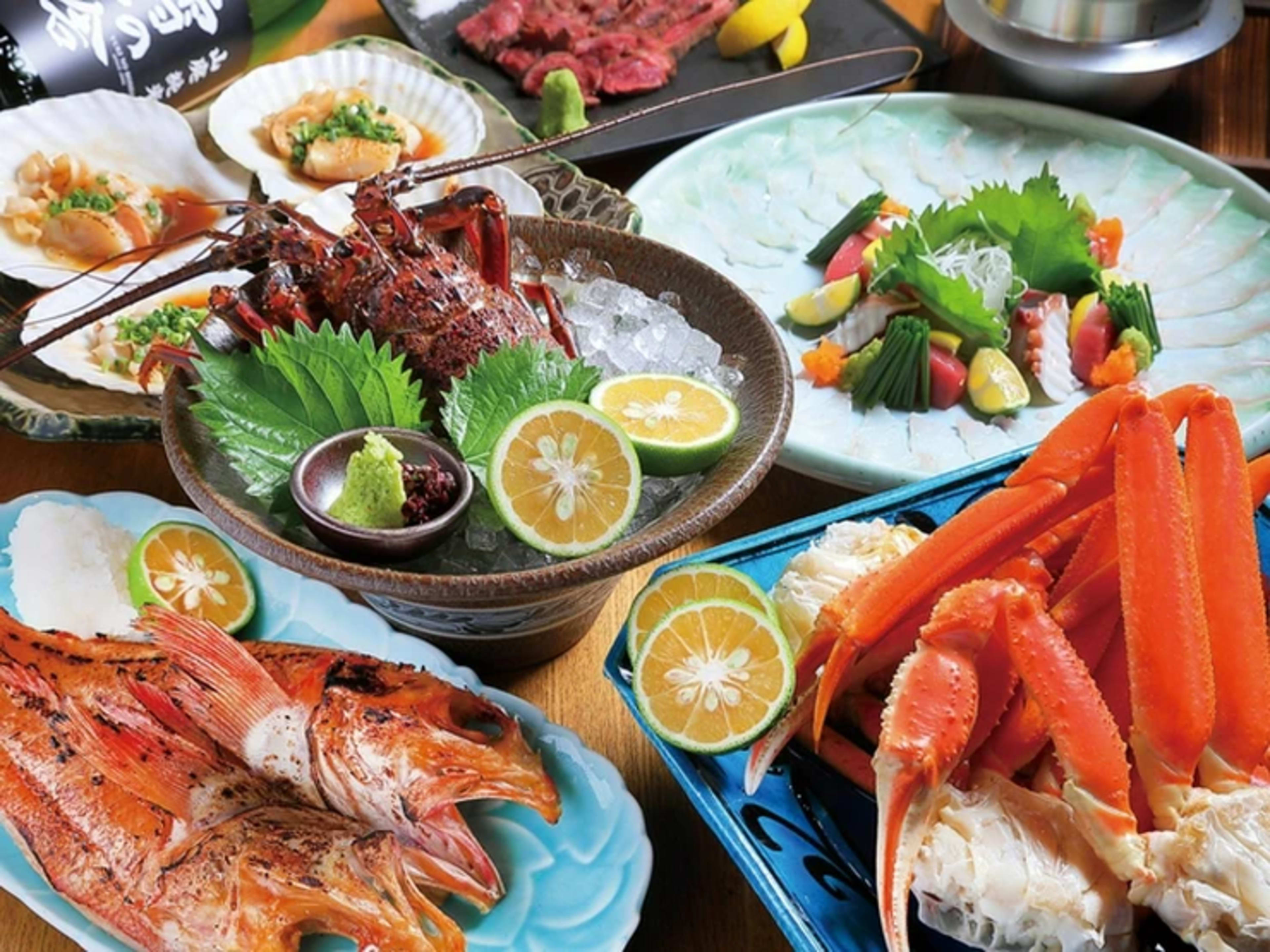 【アニバーサリープラン】伊勢海老活造り含む全10品＋乾杯ドリンク★筑豊で和のアニバーサリーを堪能★