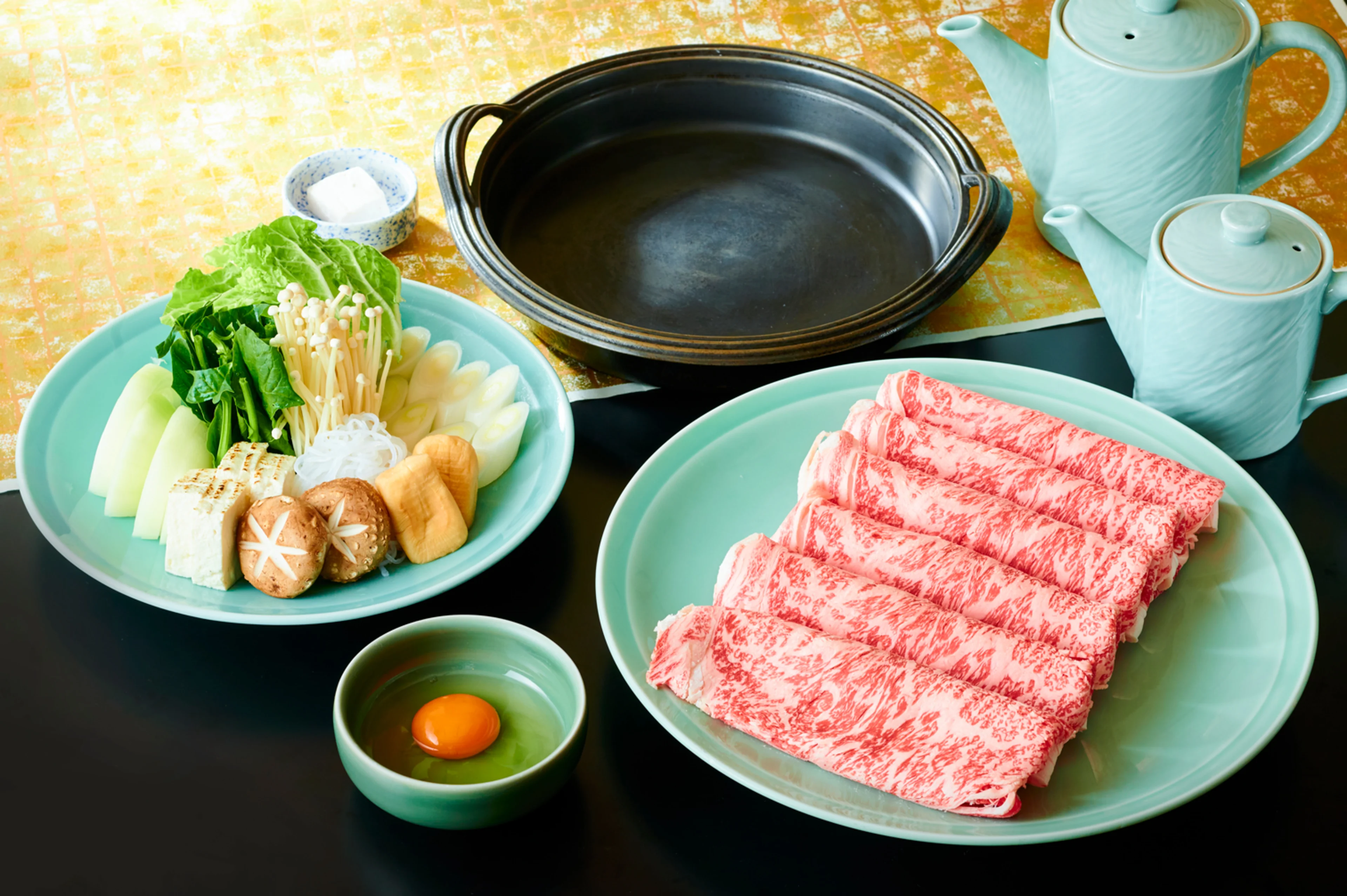 【アニバーサリープラン】近江牛や黒毛和牛など3種の肉や、旬野菜のしゃぶしゃぶ食べ放題ディナー＋乾杯スパークリング★奥渋谷に佇むしゃぶしゃぶの名店で上質な肉に舌鼓