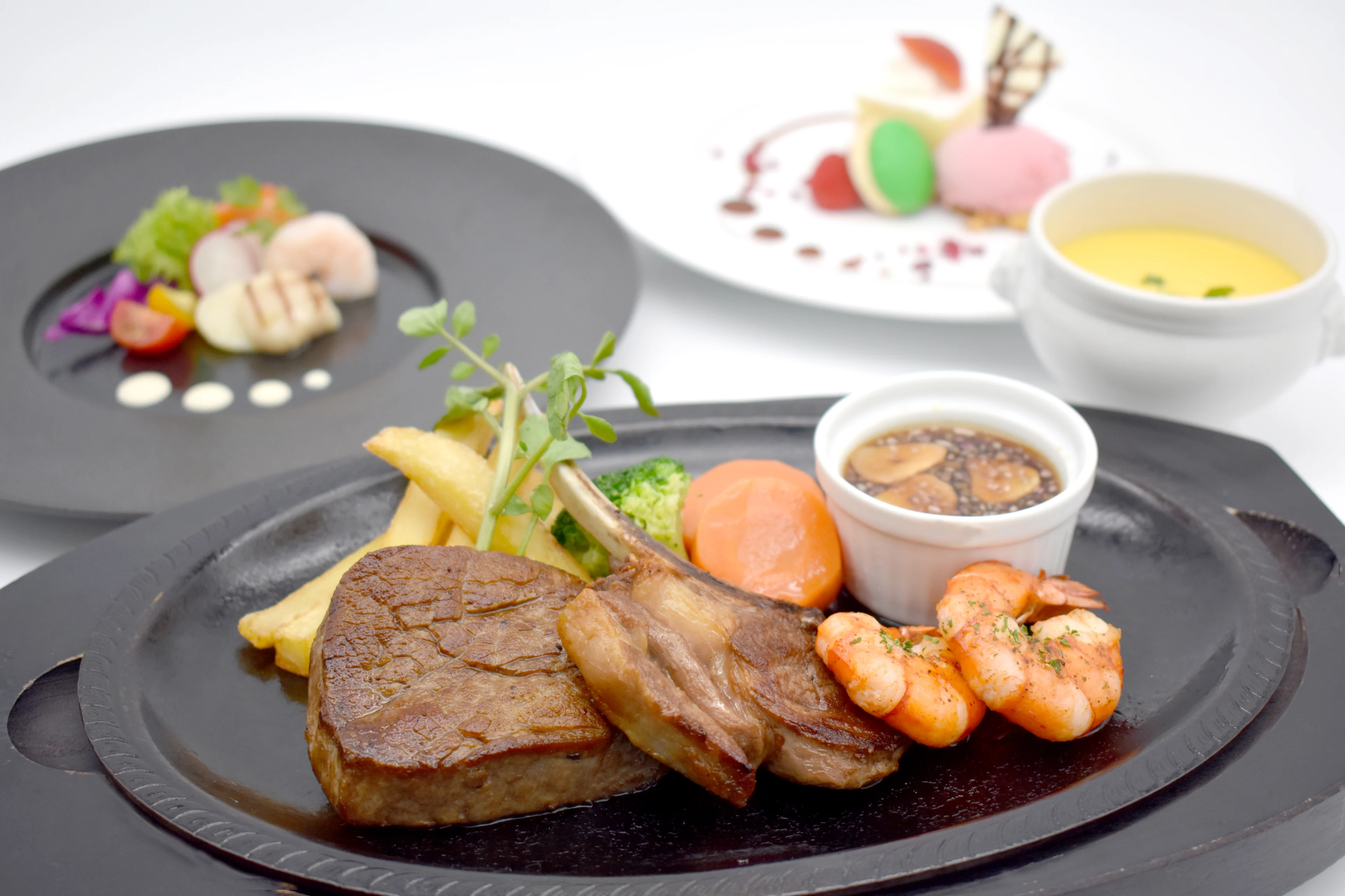 どこか懐かしい “下町洋食”コース