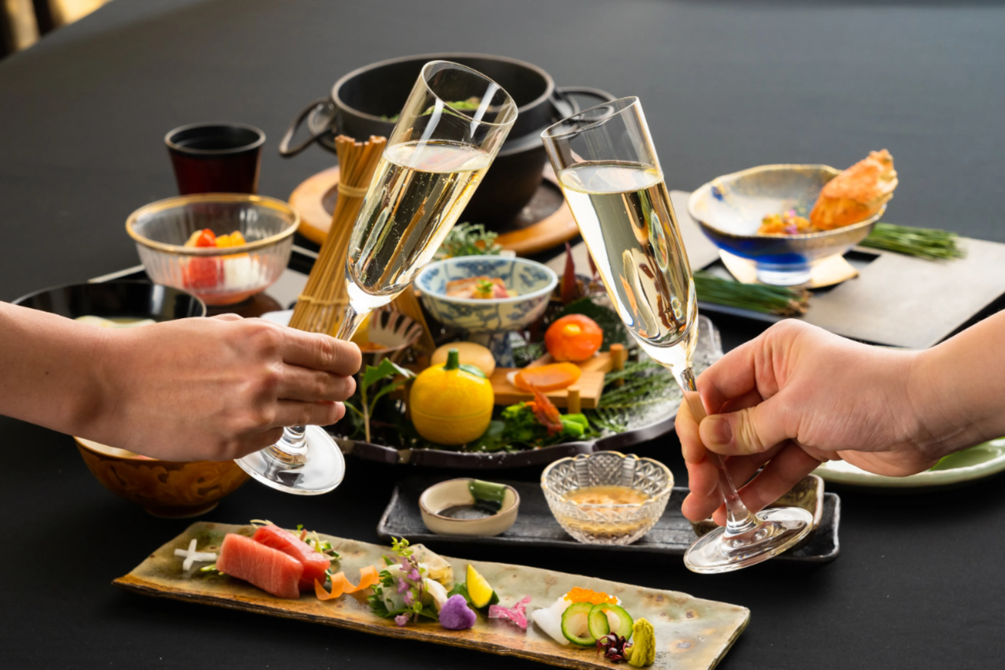 乾杯スパークリングワイン