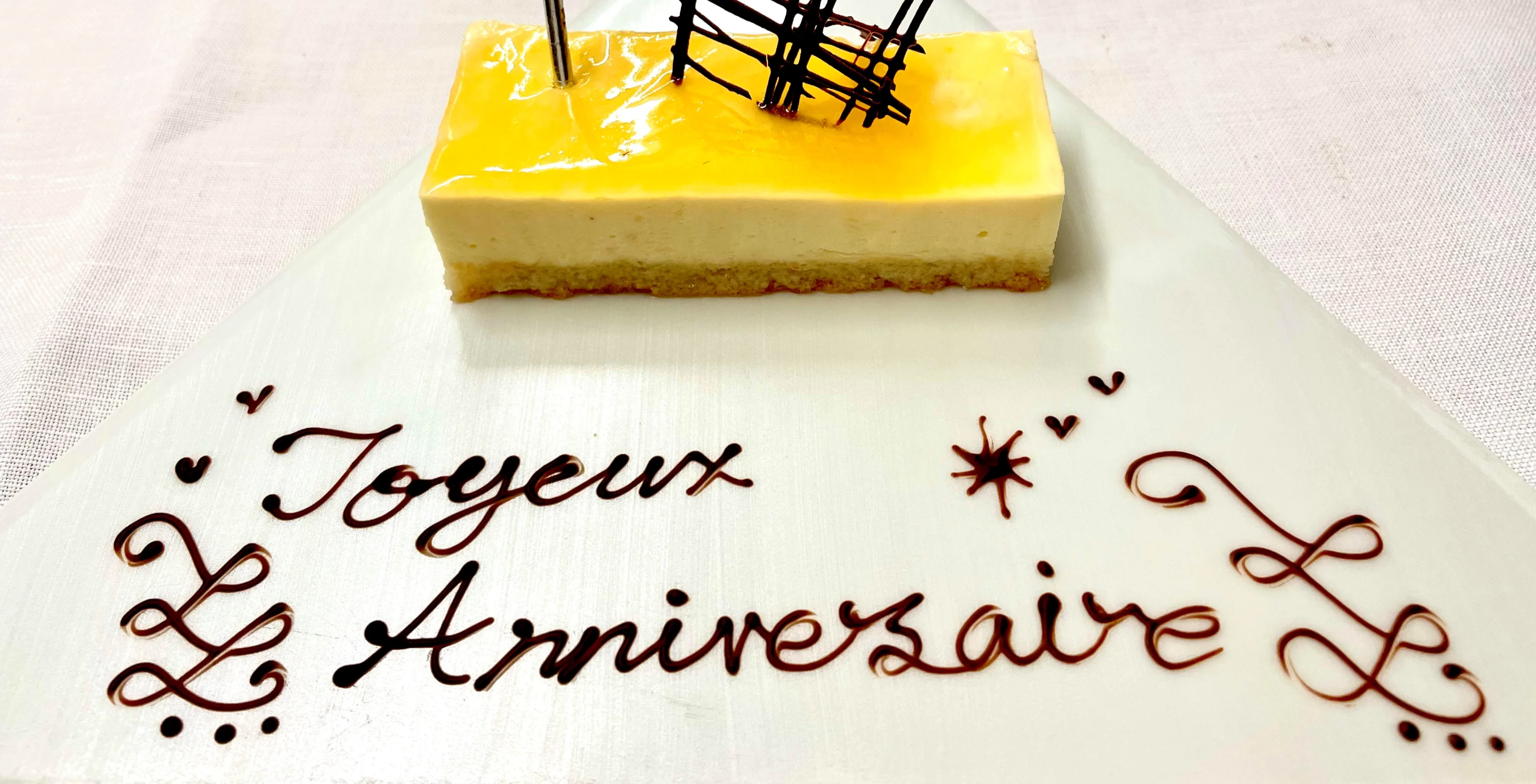 メッセージ付きミニケーキ