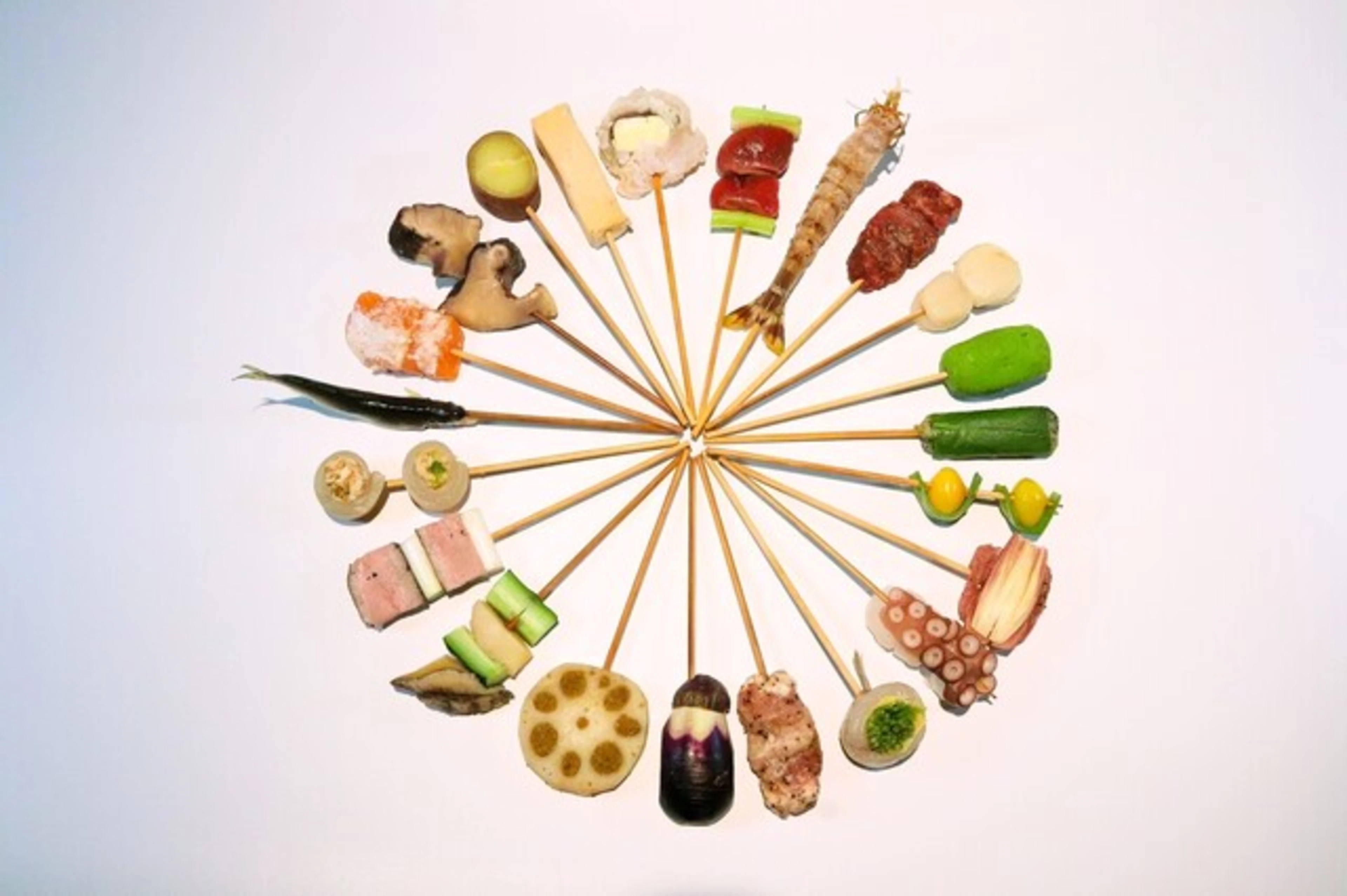 【Anny限定/アニバーサリーディナープラン】大阪六覺燈の暖簾分け★3種類から選べる、こだわりの創作串コース＋一部コース限定！ウェルカムスパークリング or メッセージ付きデザートプレート付き★新宿駅から徒歩3分★