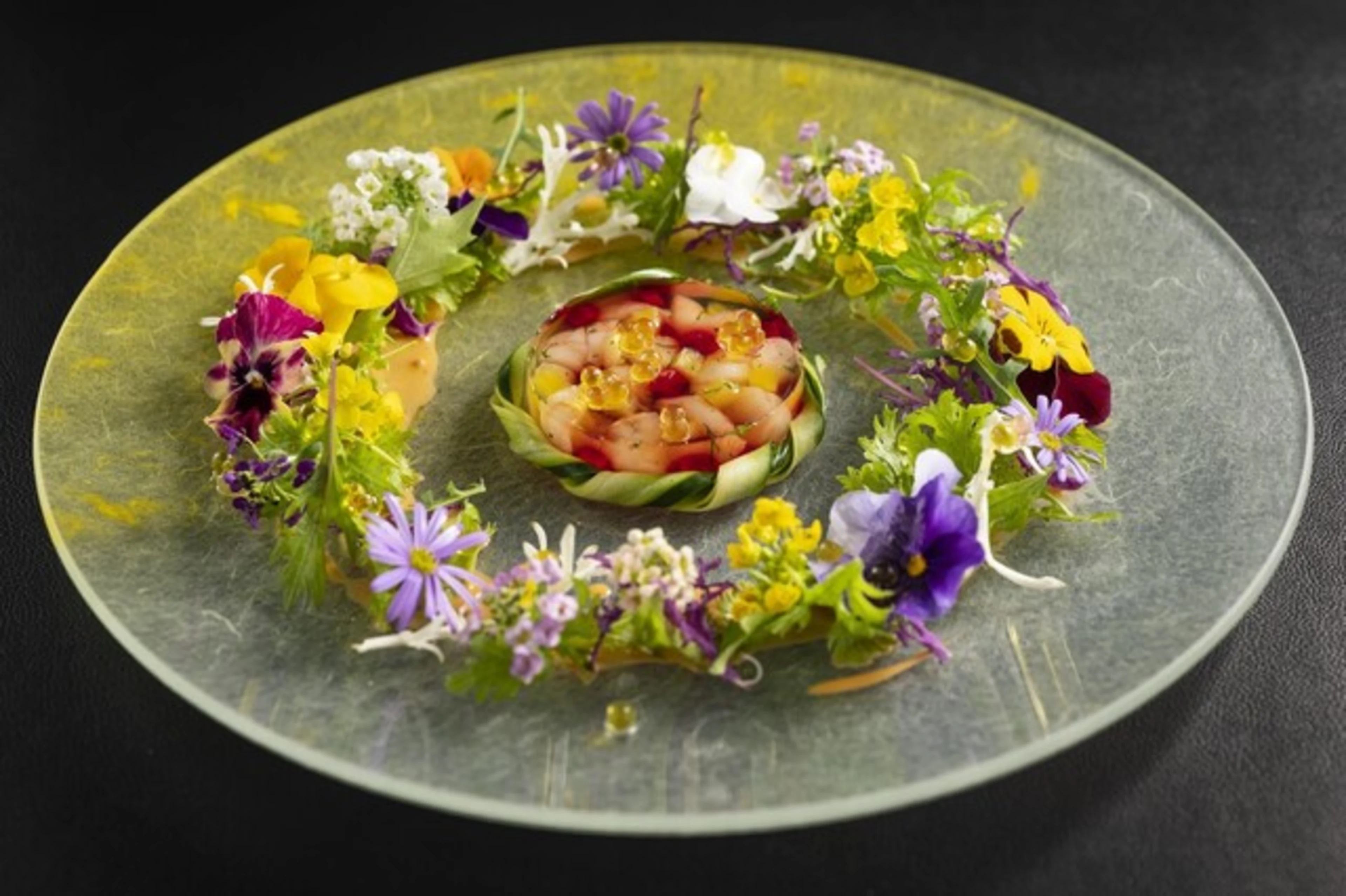 イタリアンとキャビアの融合フルコース