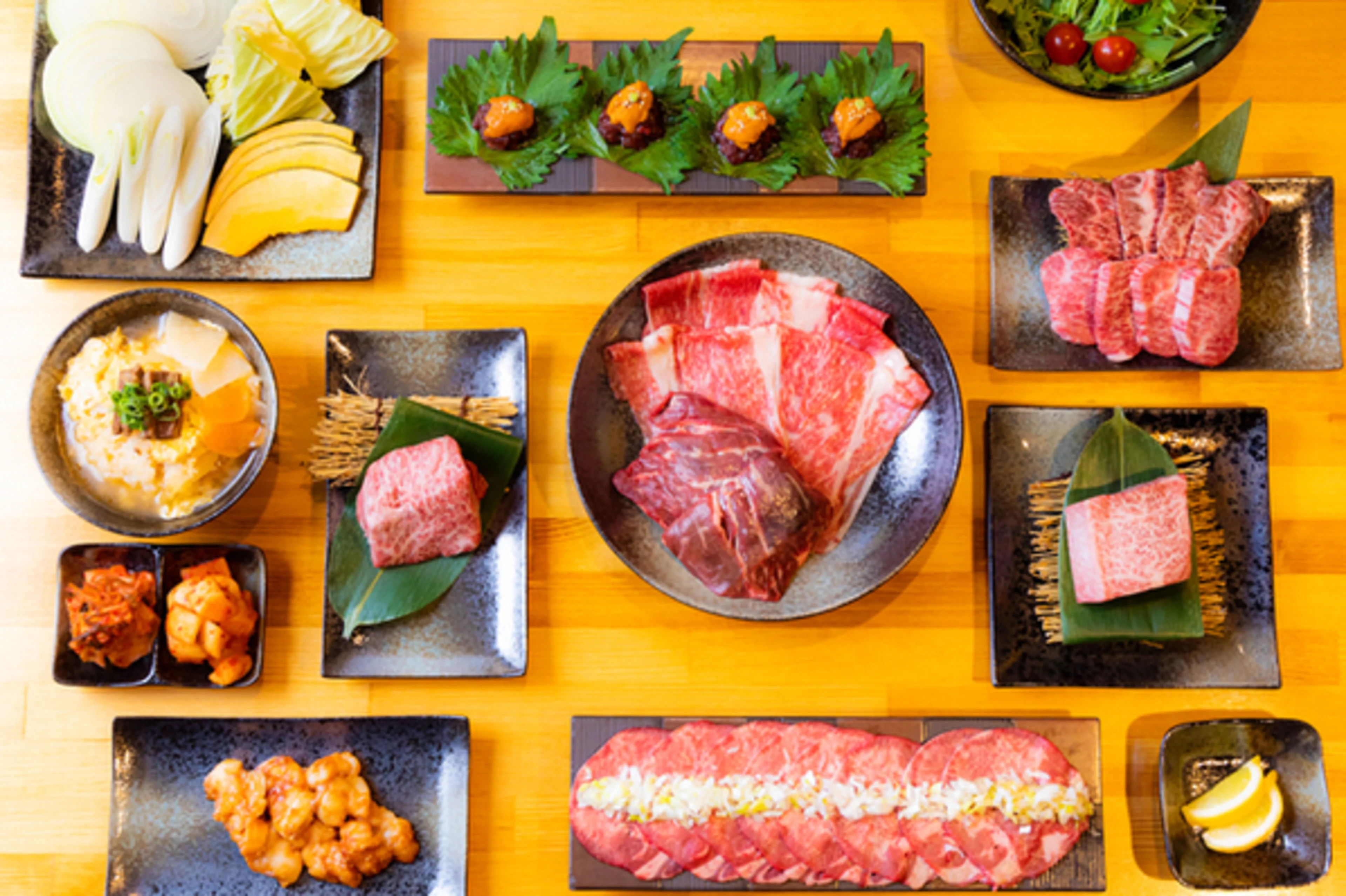 溶岩焼きコース全12品