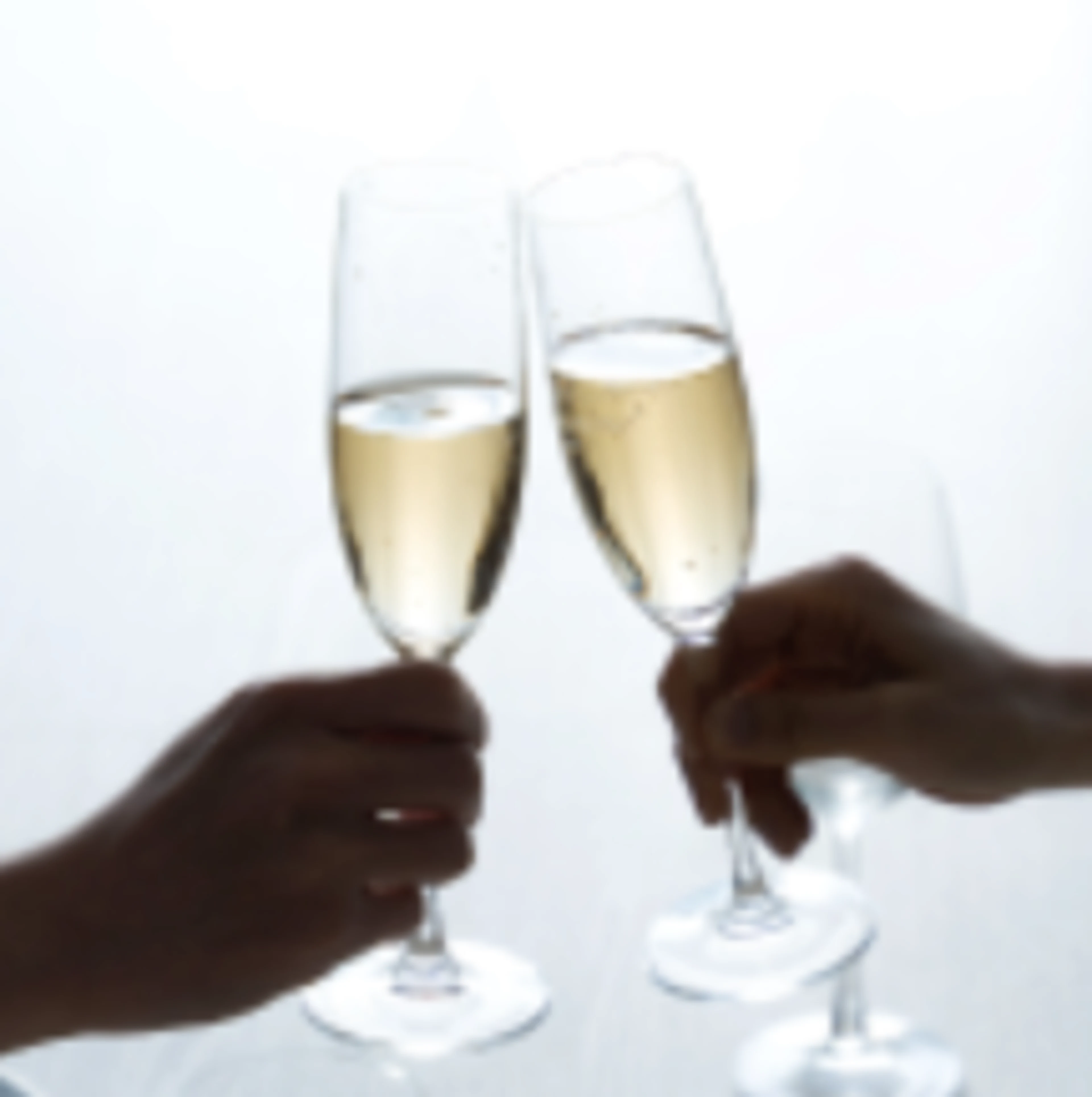 乾杯グラスシャンパン