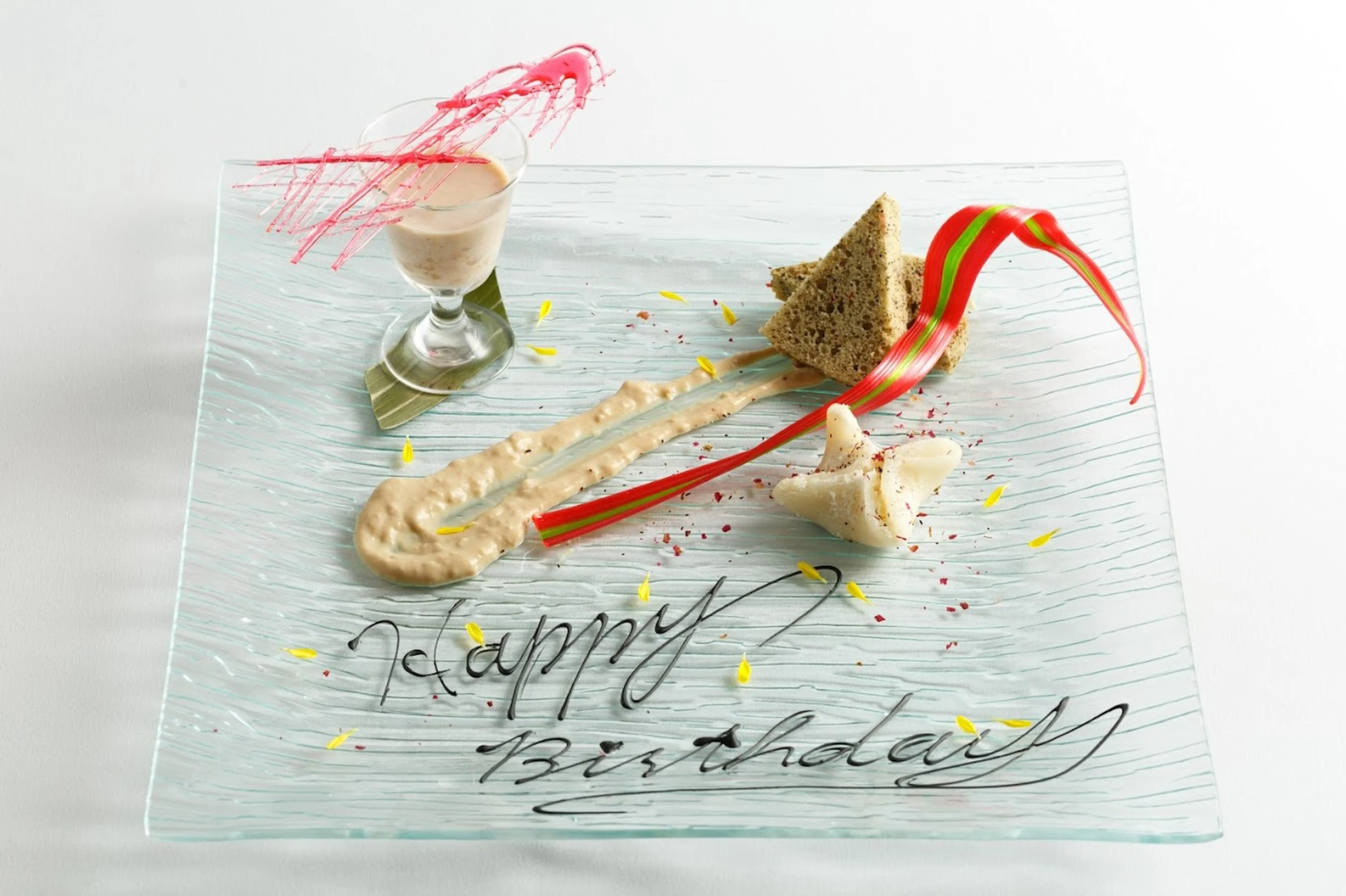 メッセージ付きプレート