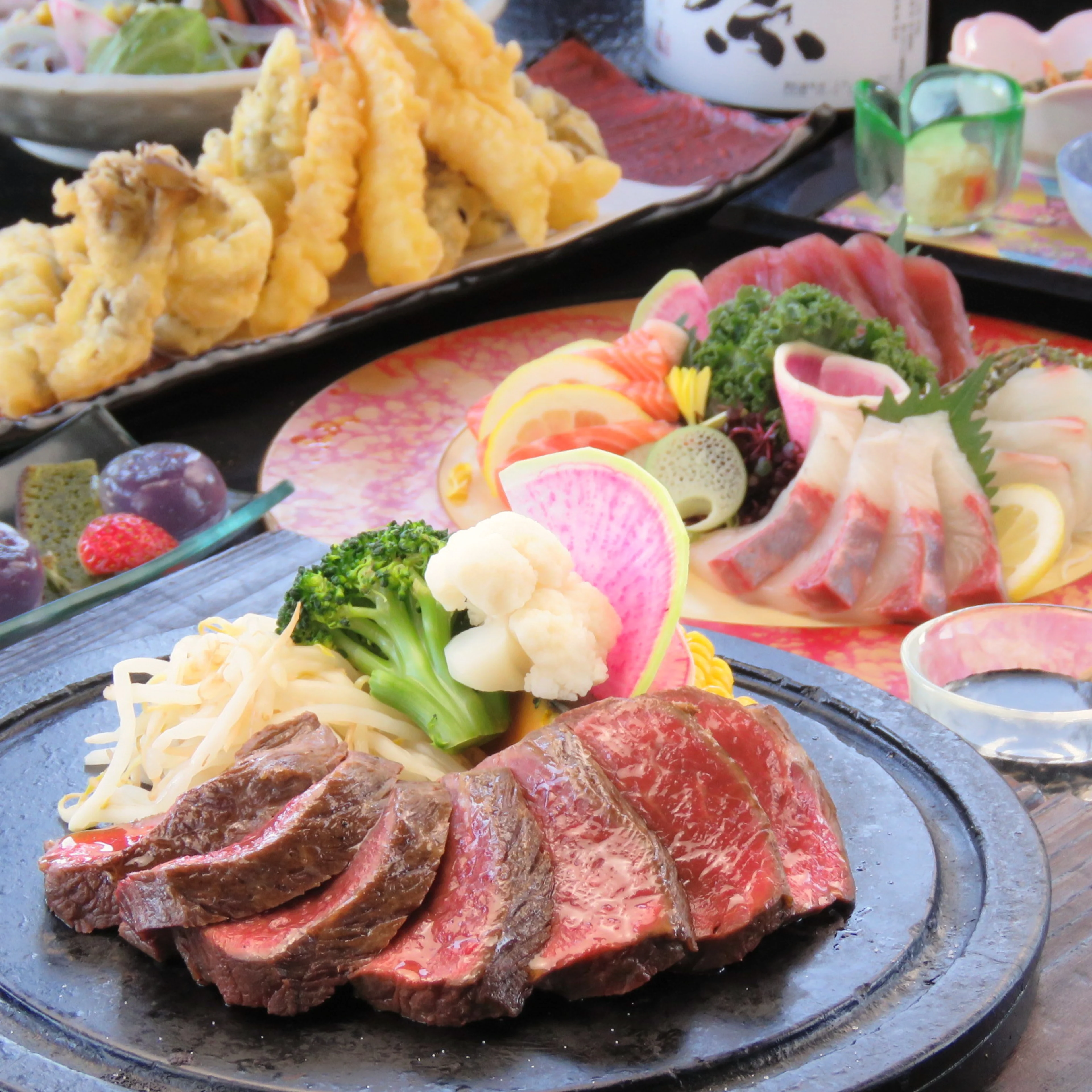 鳥羽コース / 肉割烹懐石