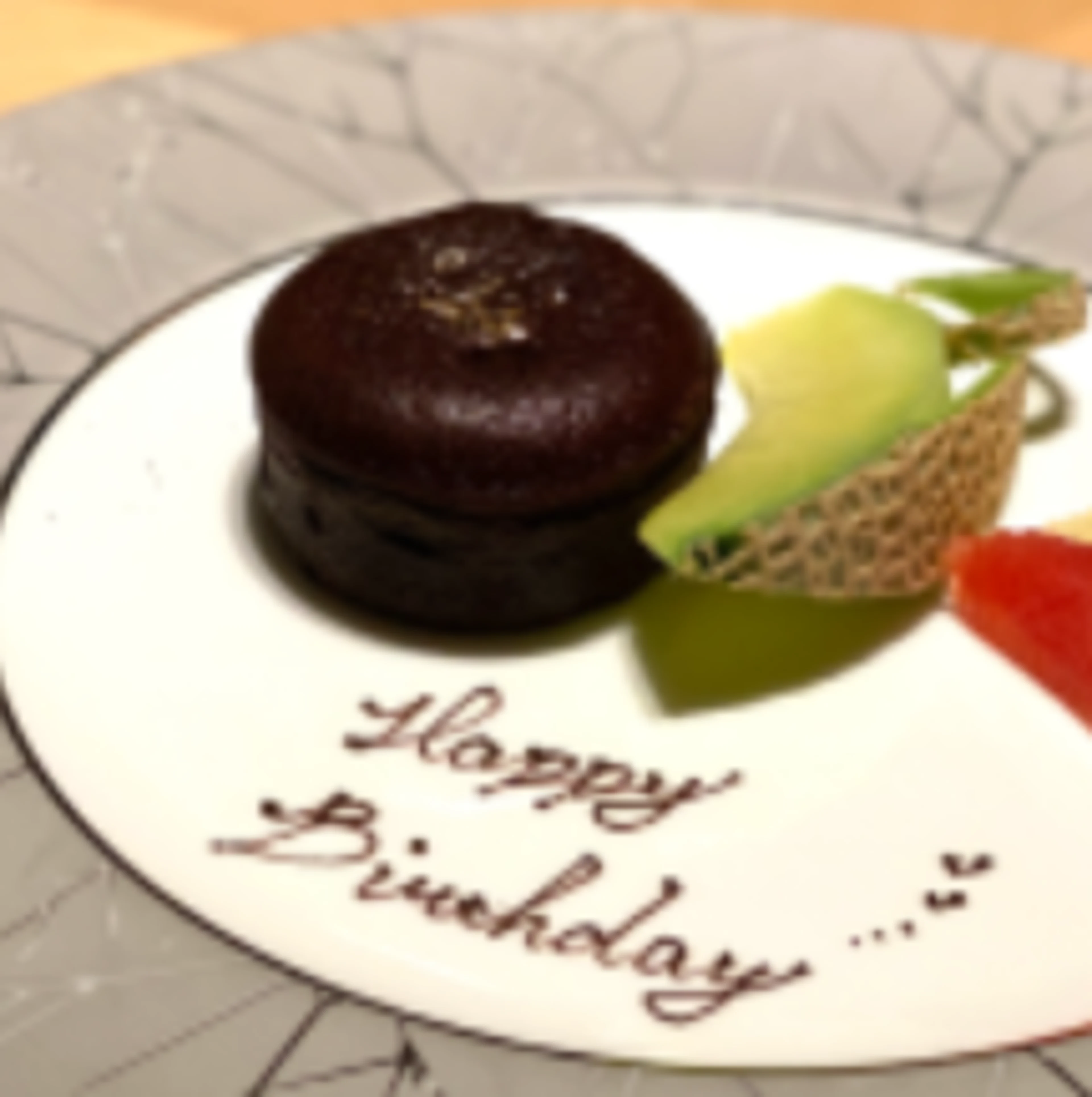 メッセージ付きプレート / 有料オプション