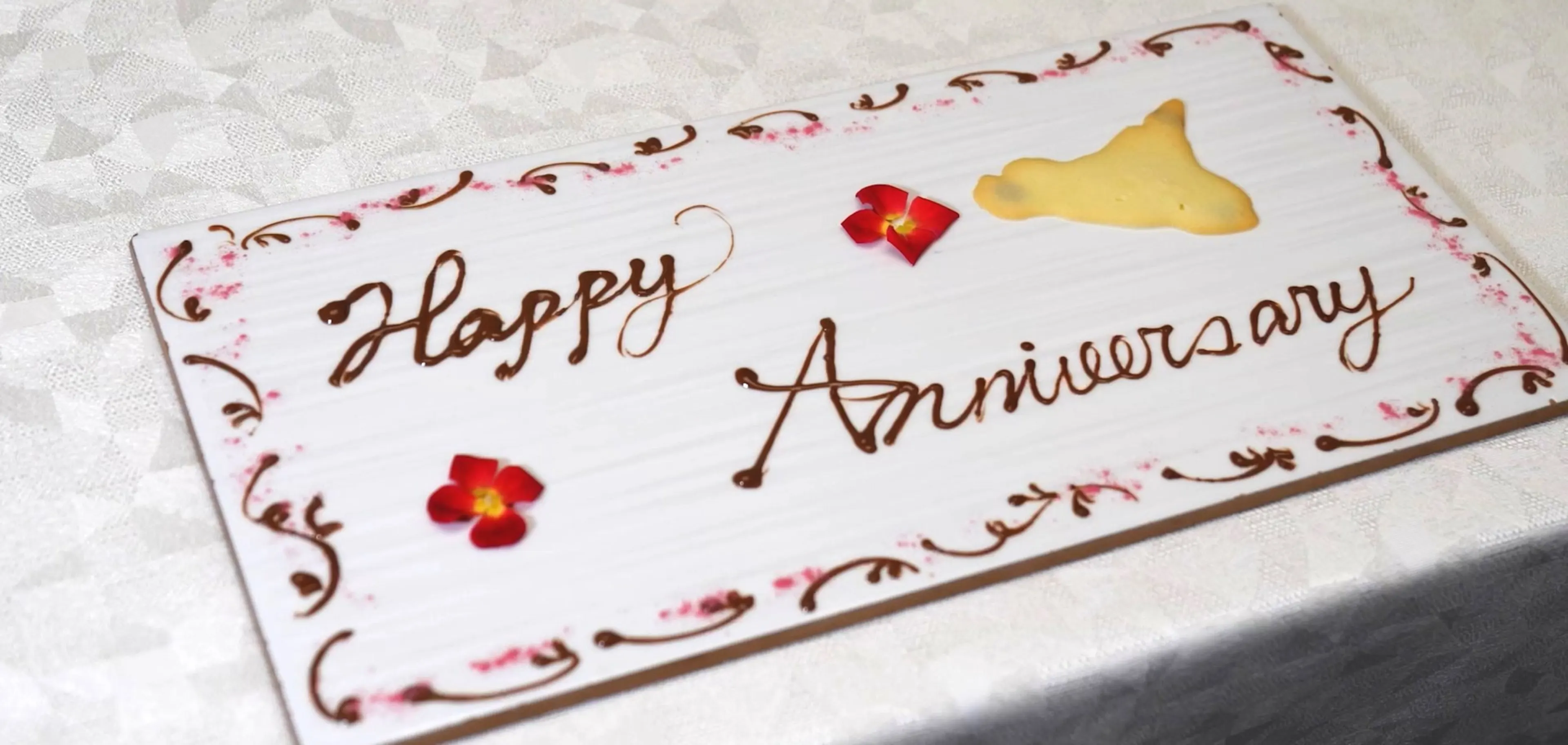 メッセージ付きプレート