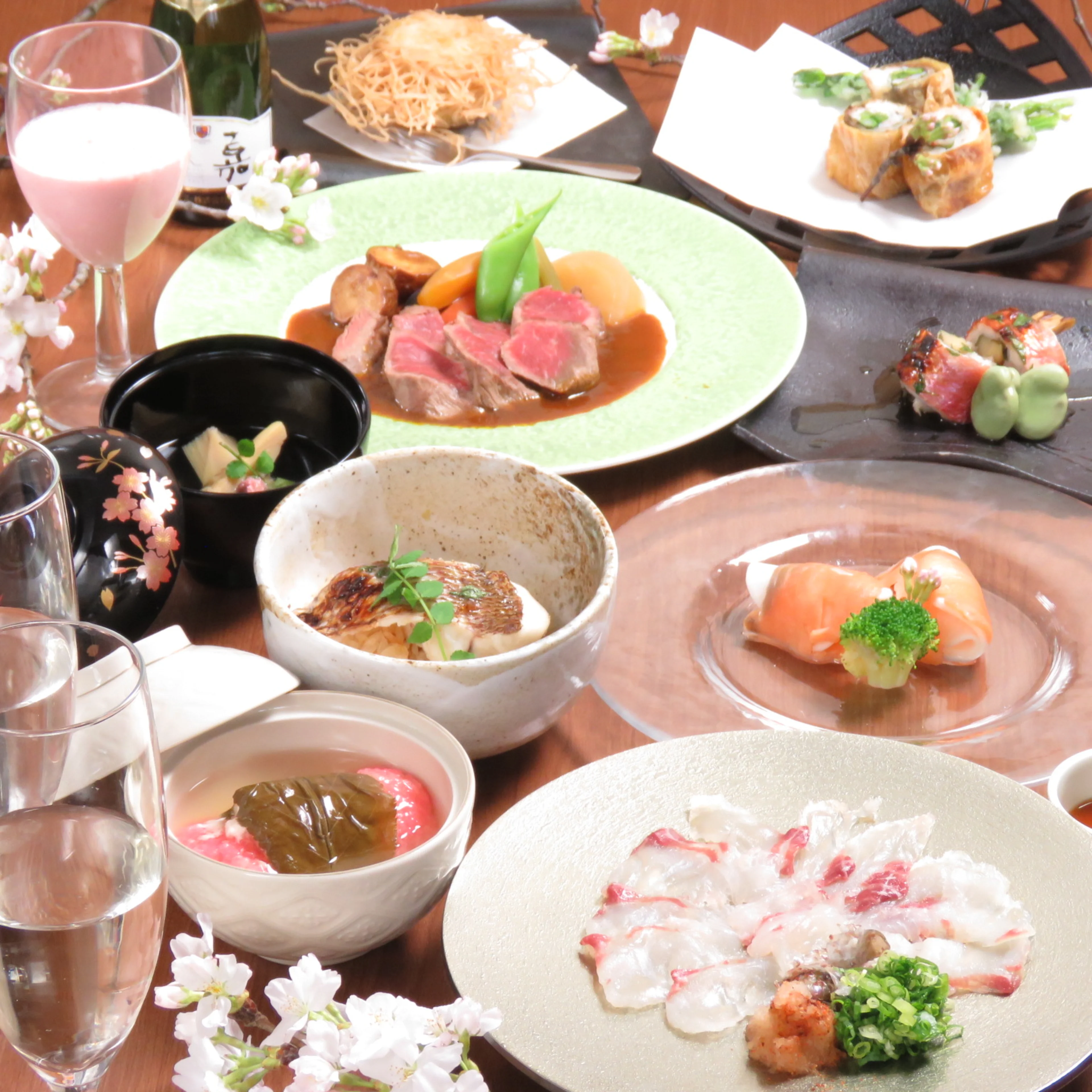 12月30日～1月2日限定！【最大10名可/お正月プラン】個室確約★宮崎県産黒毛和牛を味わう、選べる3種コース★新年を彩る贅沢な美食体験を★