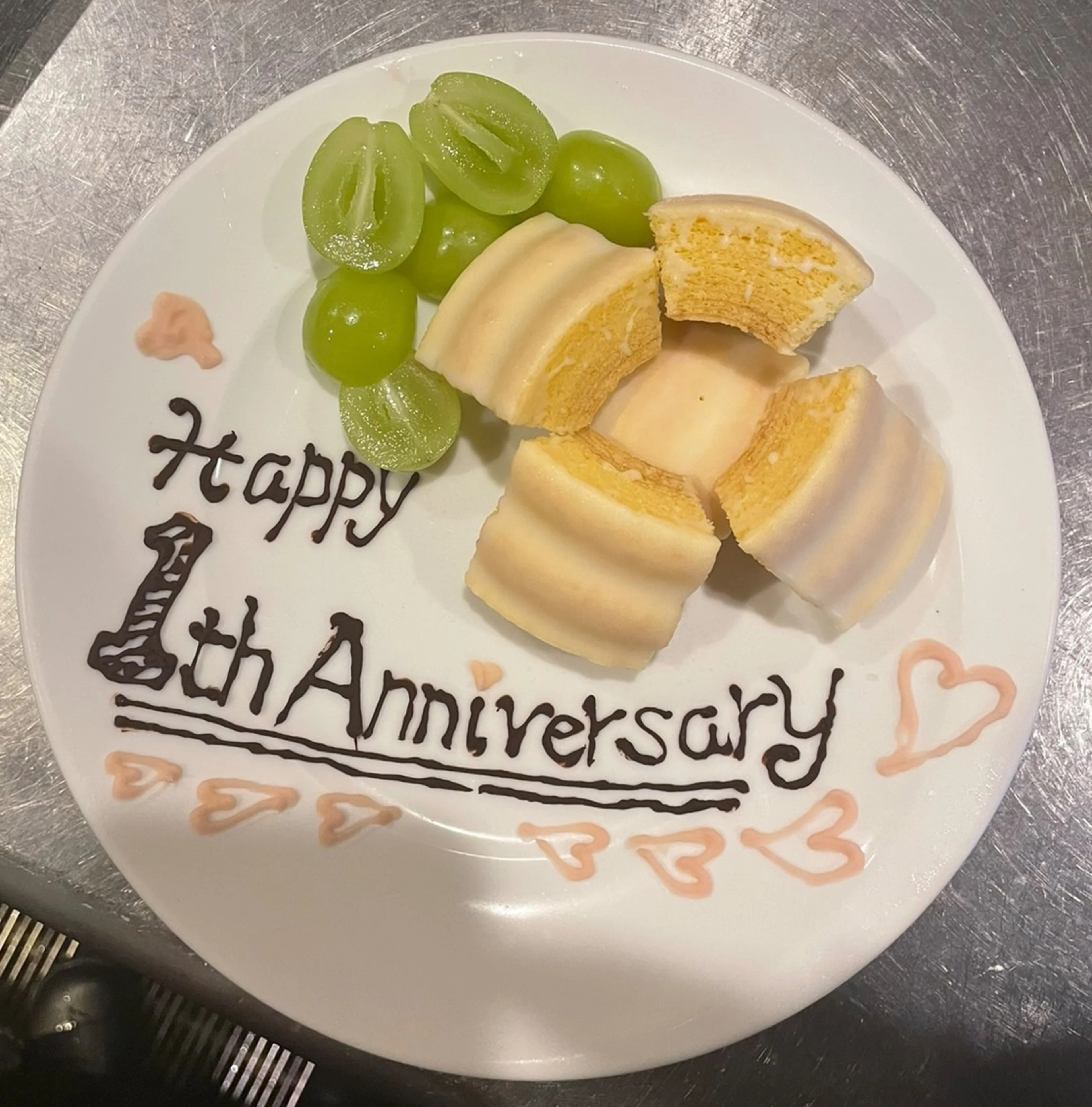 メッセージプレート