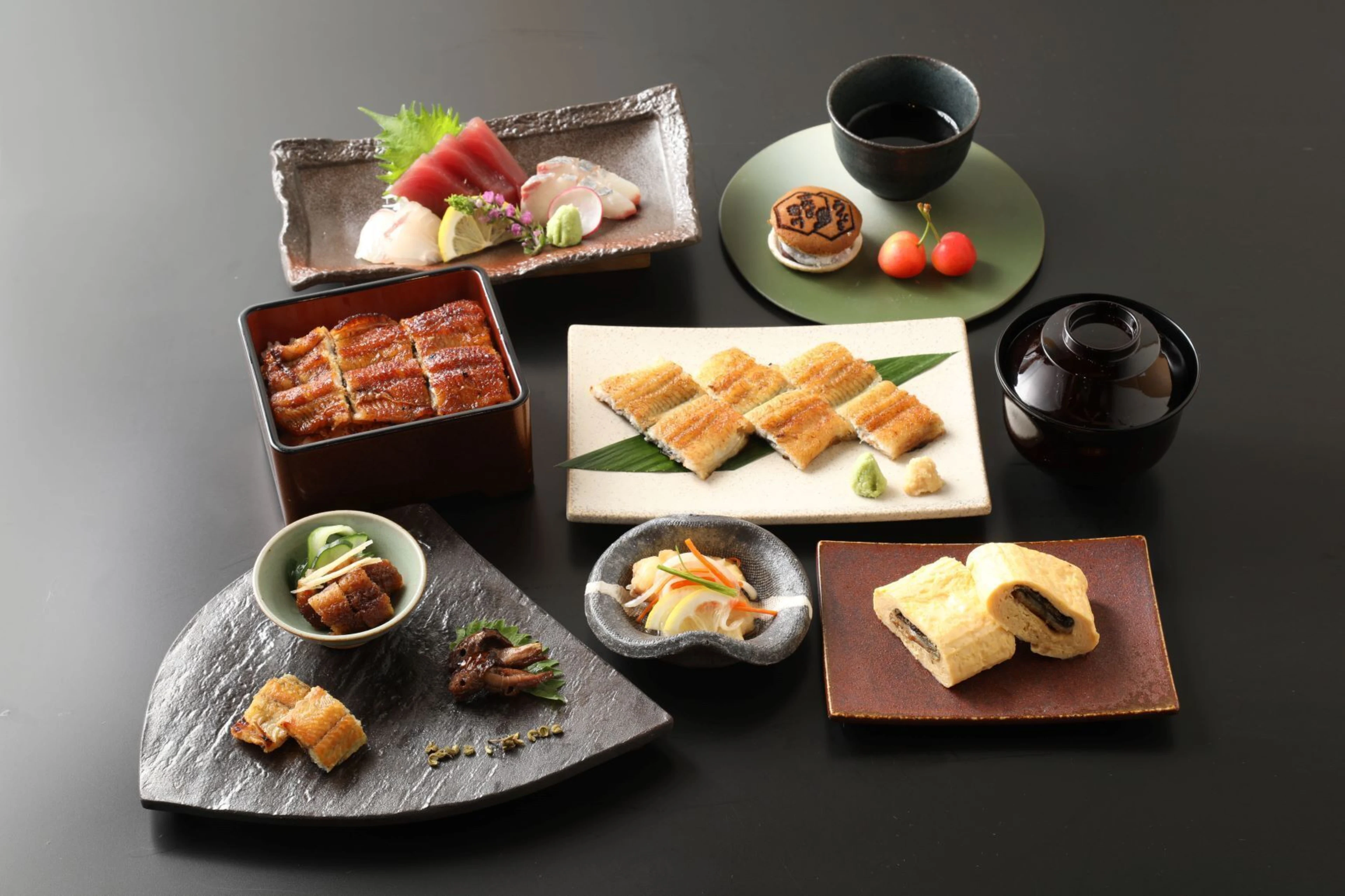 うなぎ料理フルコース