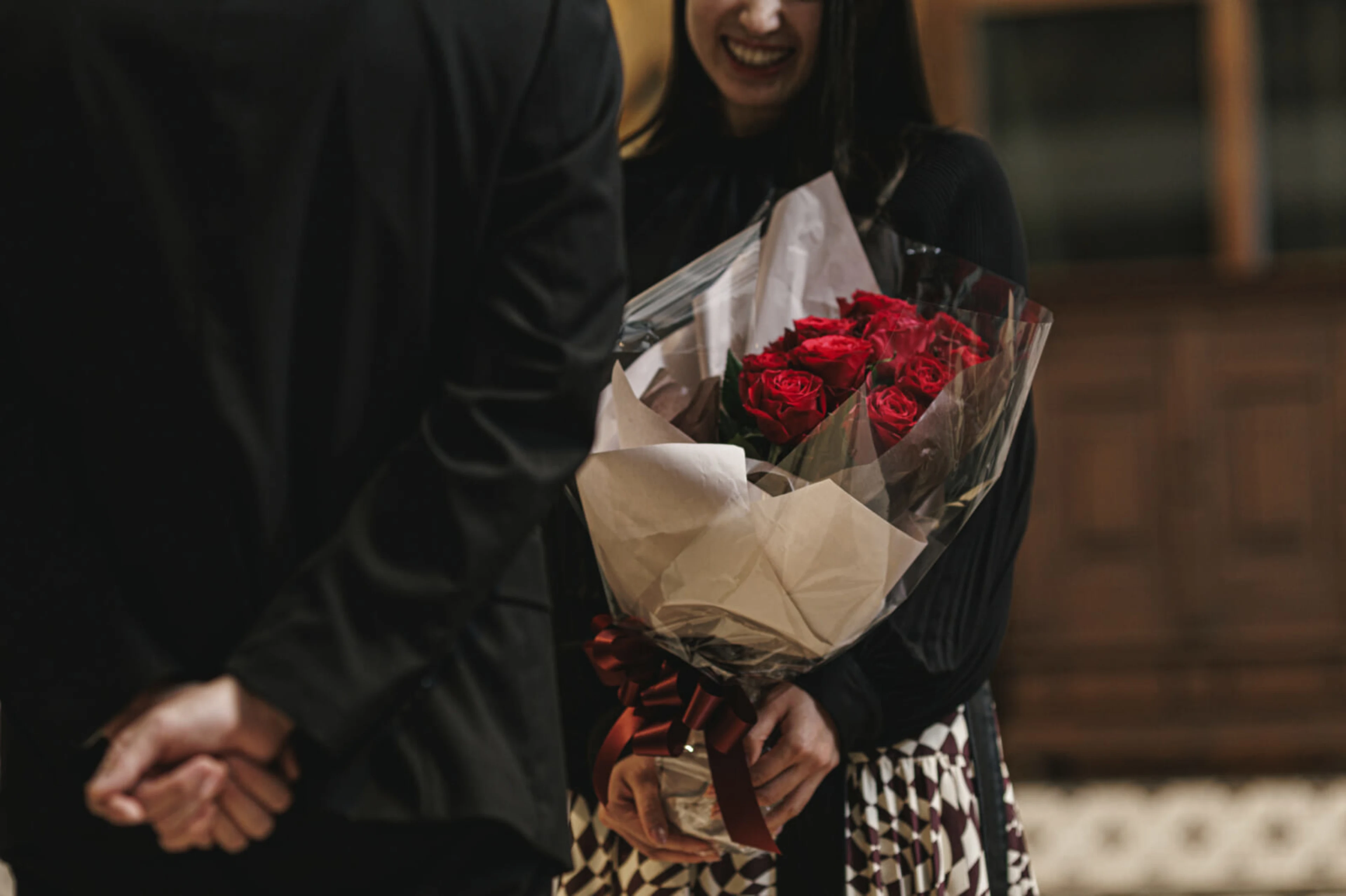 12本バラの花束