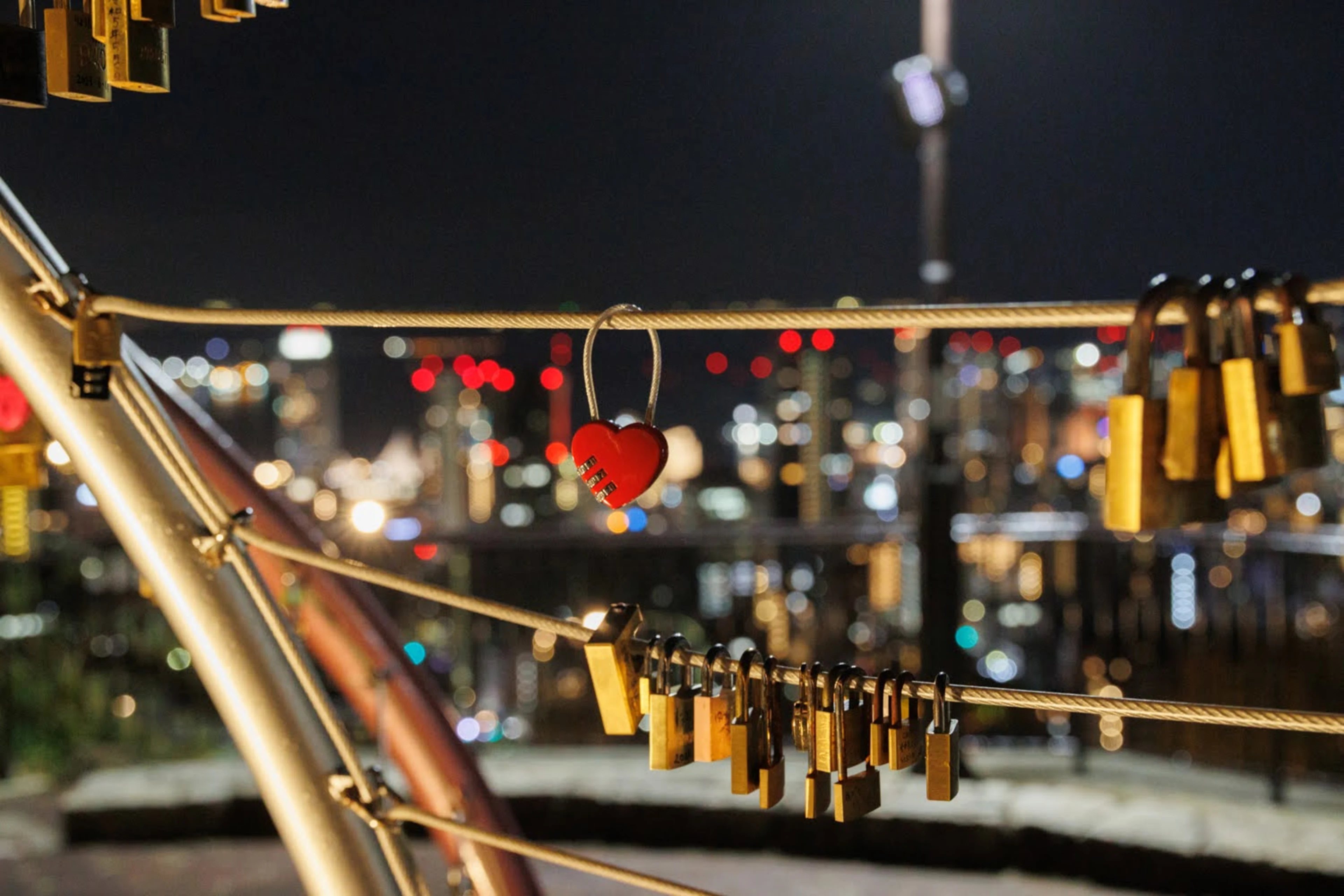 愛の南京錠