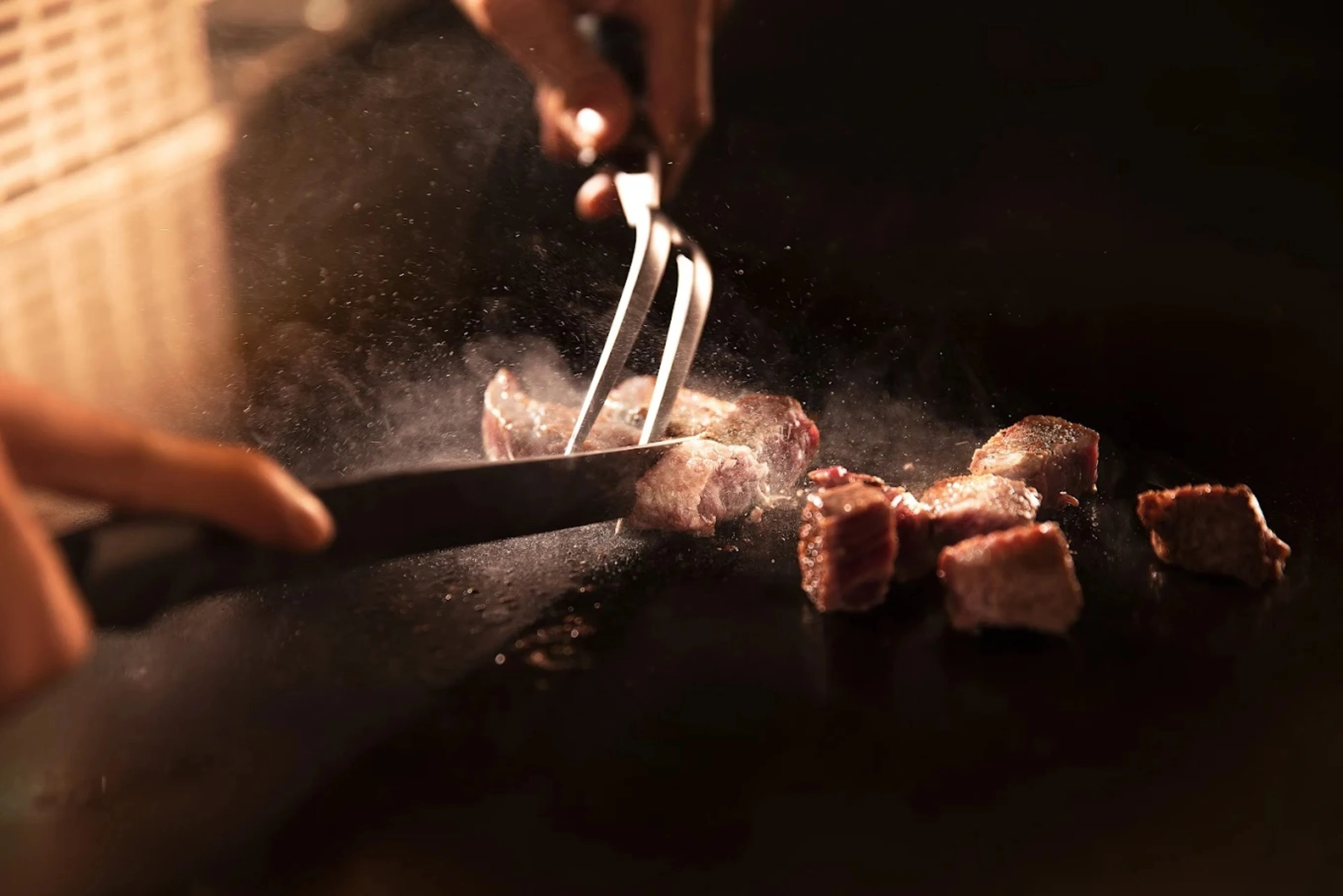 2種の鉄板焼コース