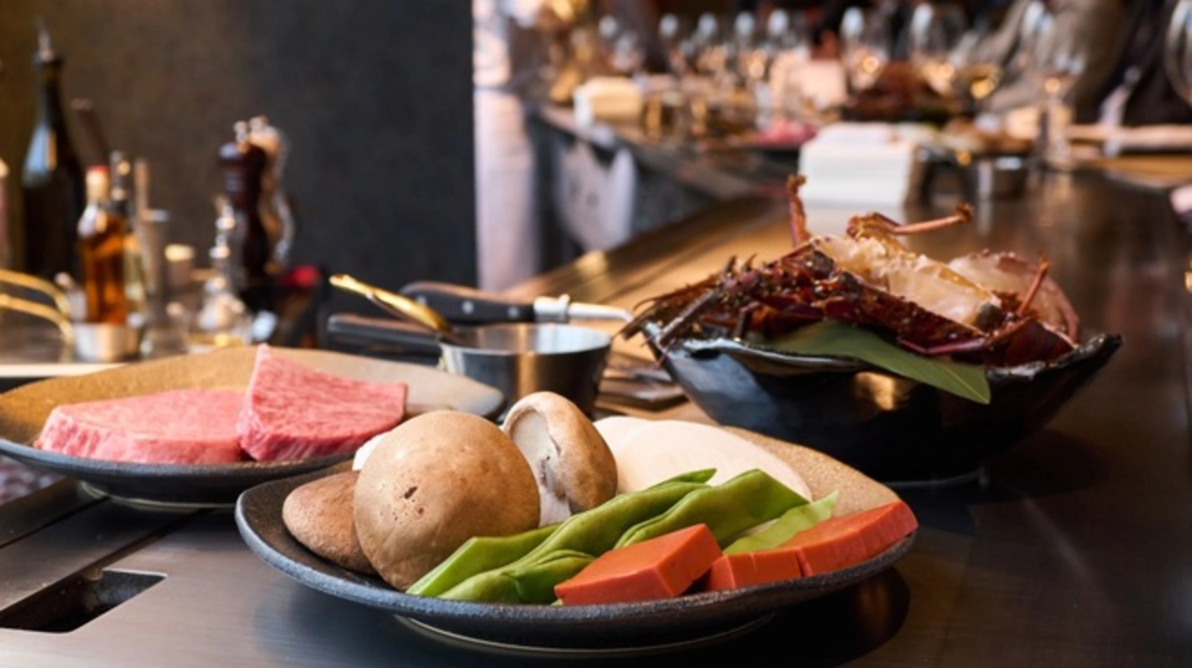 鉄板焼きコース