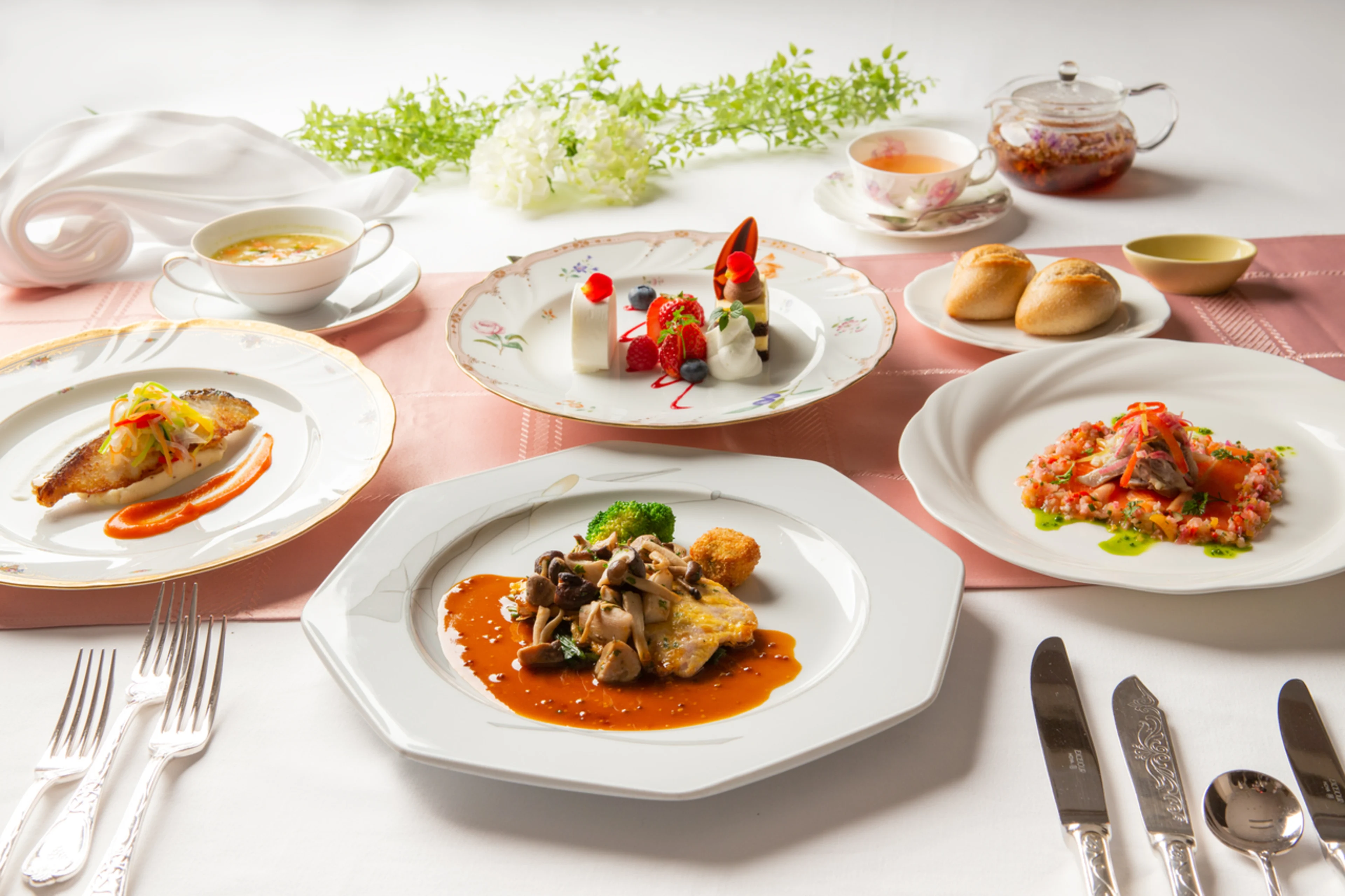 フレンチ料理コース