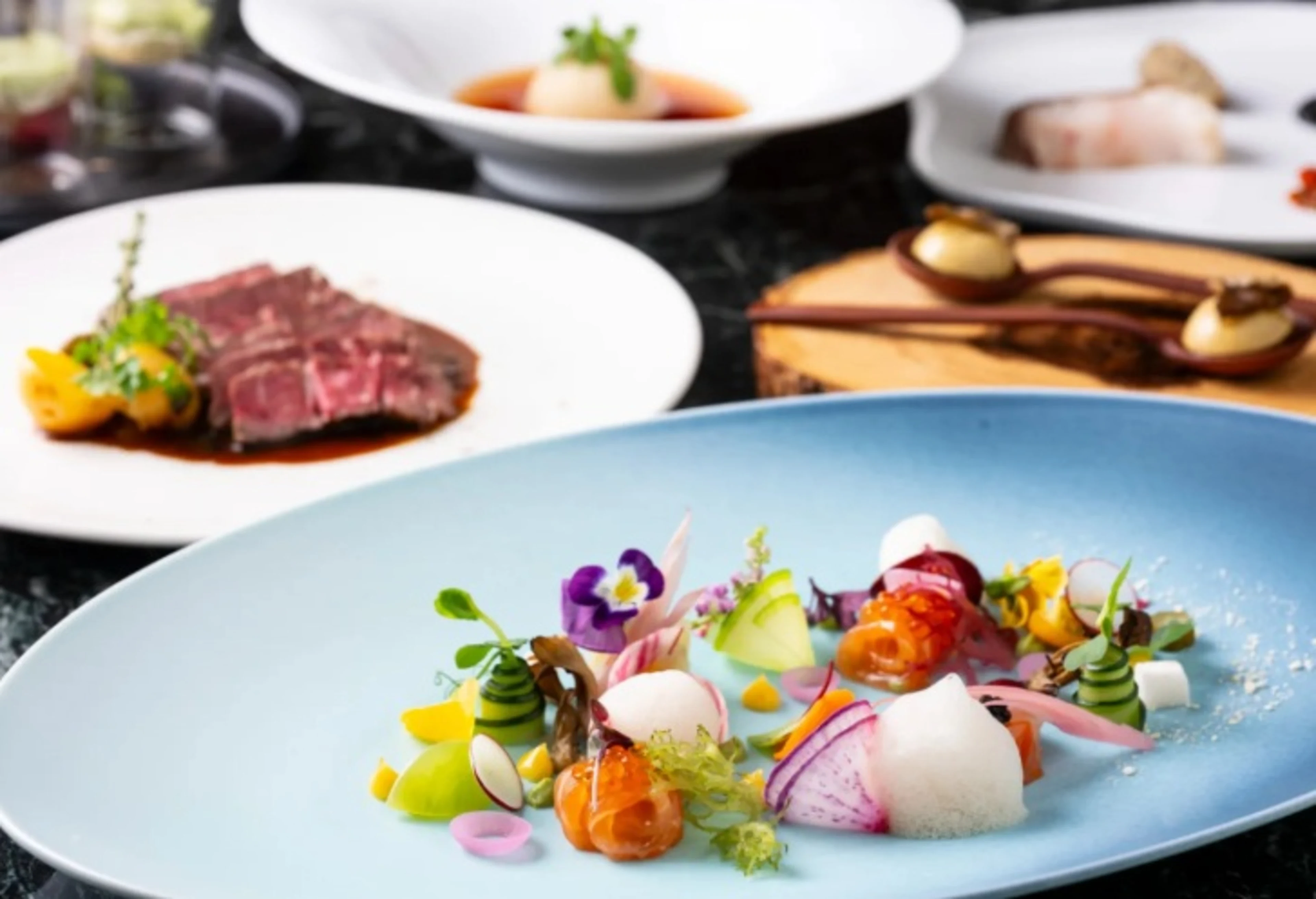 豪華フレンチコース