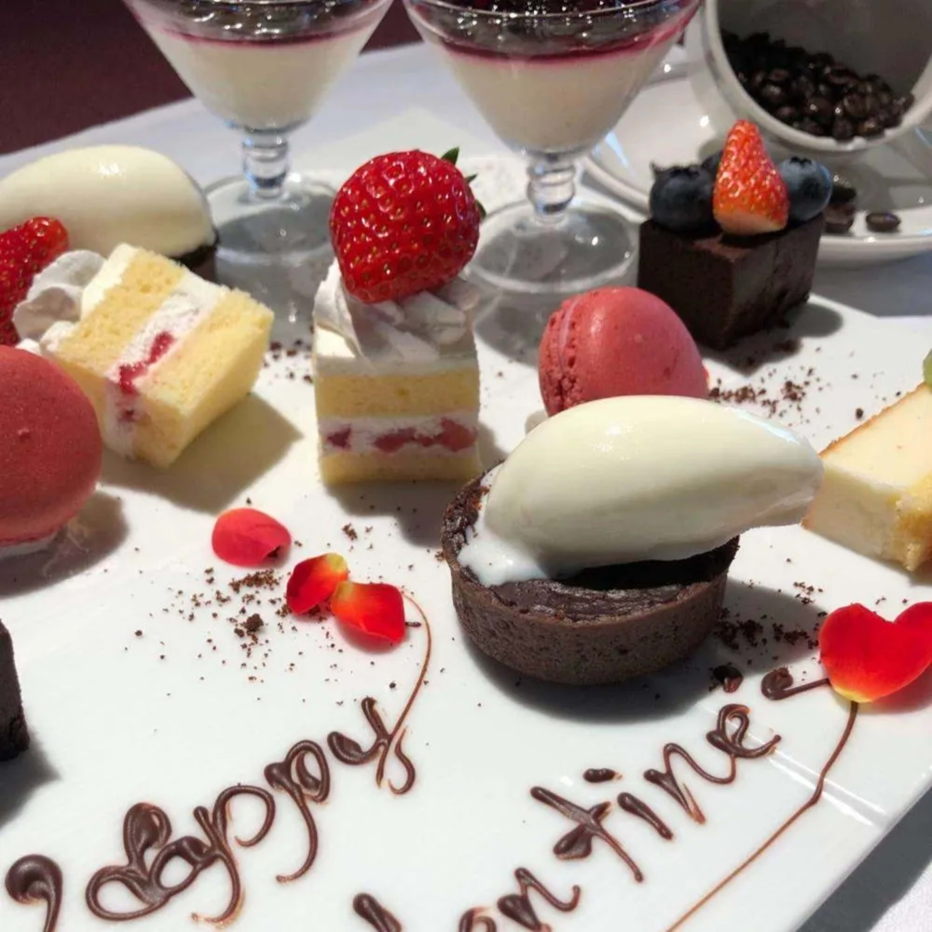 メッセージ付きプレート