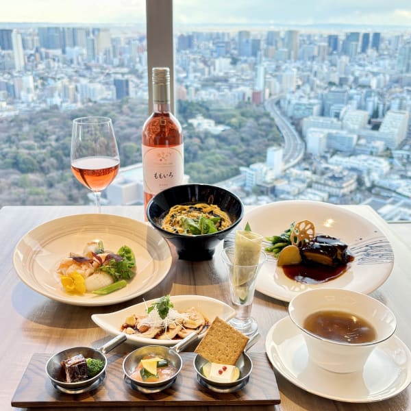 特選中華コースで贈る極上の接待・会食体験 | 【個室確約 接待・会食プラン】特選中華コース＋2時間飲み放題★恵比寿の眺望抜群レストランで記憶に残るビジネス会食を★