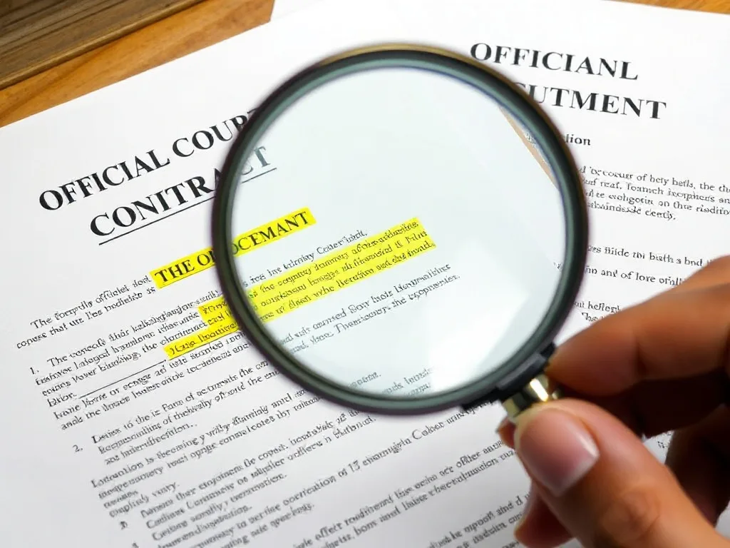 Análise detalhada de documentos judiciais e contratos bancários