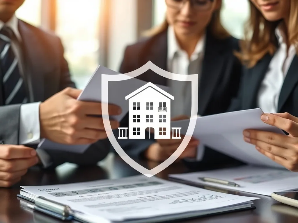 Executivos analisando documentos e ativos empresariais essenciais.