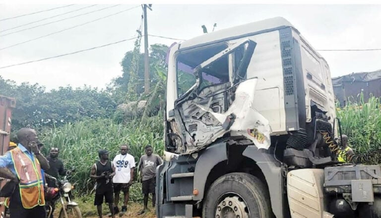 Lagos Tragedy: Cement Truck Kills LASTMA Officer, 2 Motorcyclists in Badagry Crash