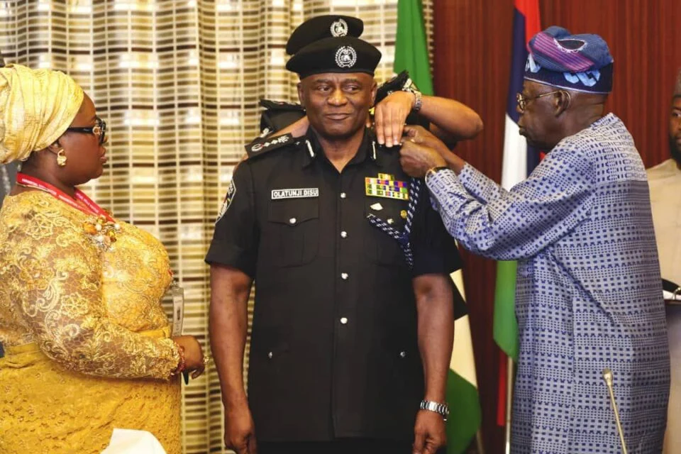 Tinubu Decorates Tunji Disu as Acting IG After Egbetokun’s Exit, Sets Security Reform Agenda