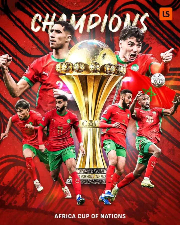 Morocco Declared AFCON Champions After CAF Overturns Senegal’s Final Victory
