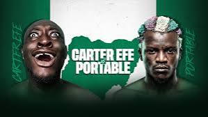 Celebrity Boxing in Lagos: Carter Efe Defeats Portable, Shifting the Entertainment Fight Scene