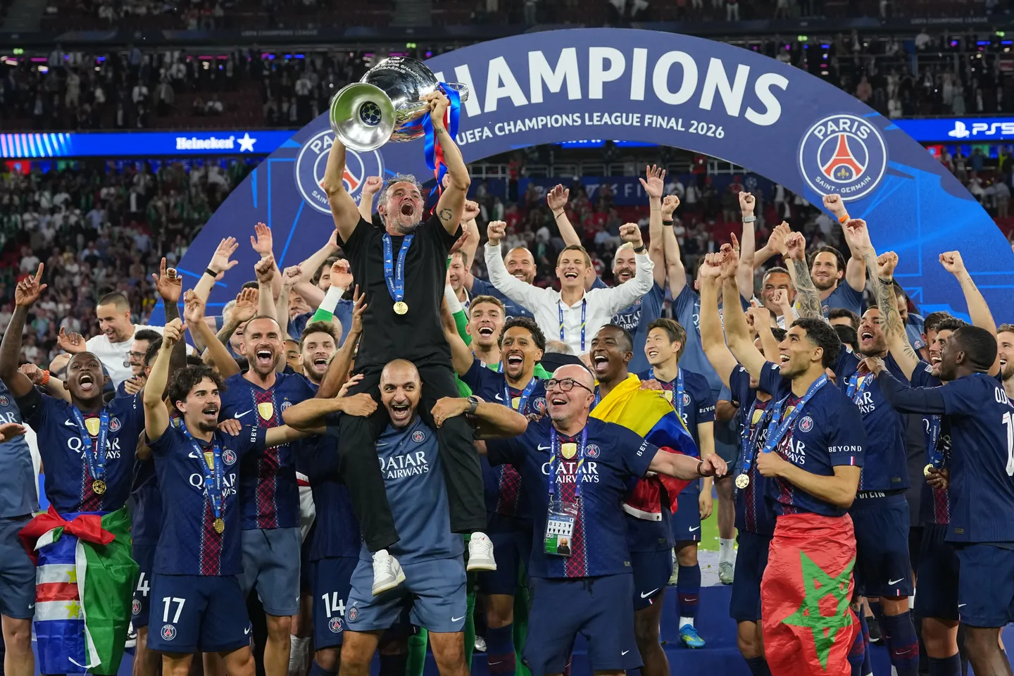 Over 400 Arrested as PSG Champions League Celebrations Turn Violent Across France