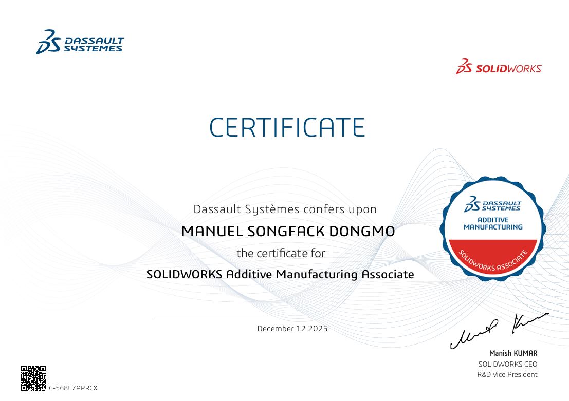 SOLIDWORKS Additive Manufacturing Associate