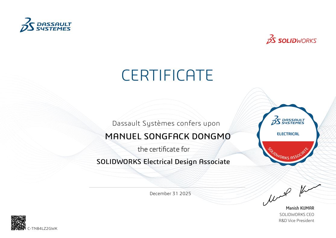 SOLIDWORKS Electrical Design Associate