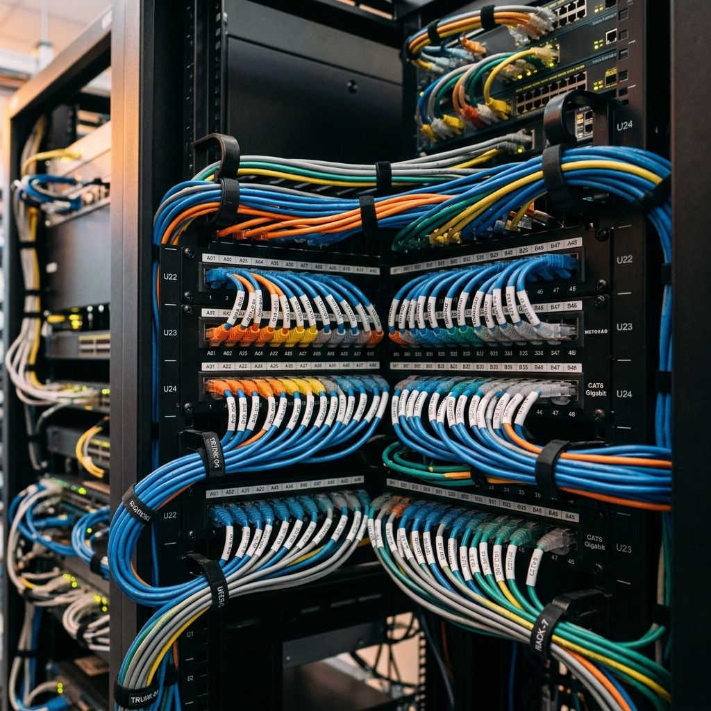 Secondary cabling workspace