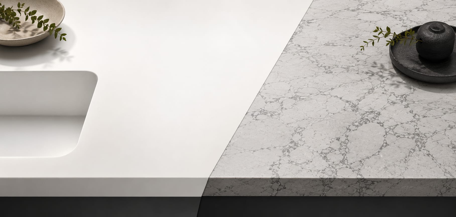 Solid Surface vs. Quartz: The Ultimate Countertop Guide