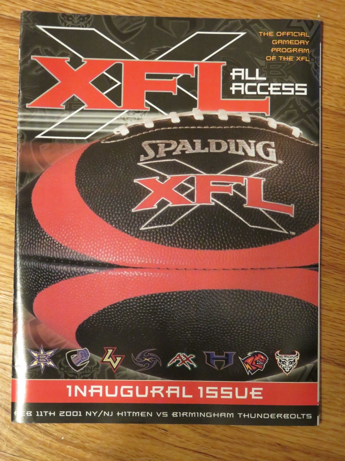 Birmingham Thunderbolts (XFL 2001) · Dead Football League