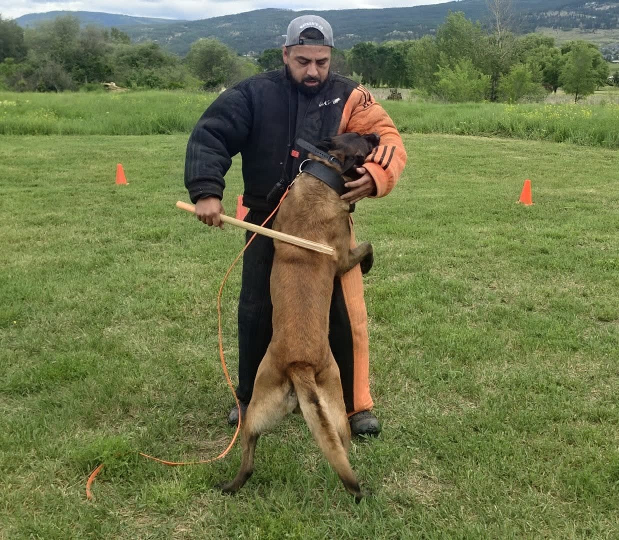 Protection work