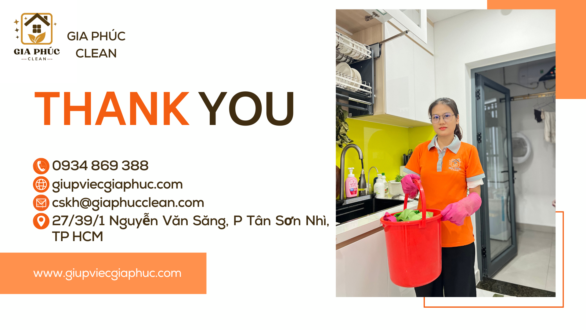 Không gian sạch đẹp