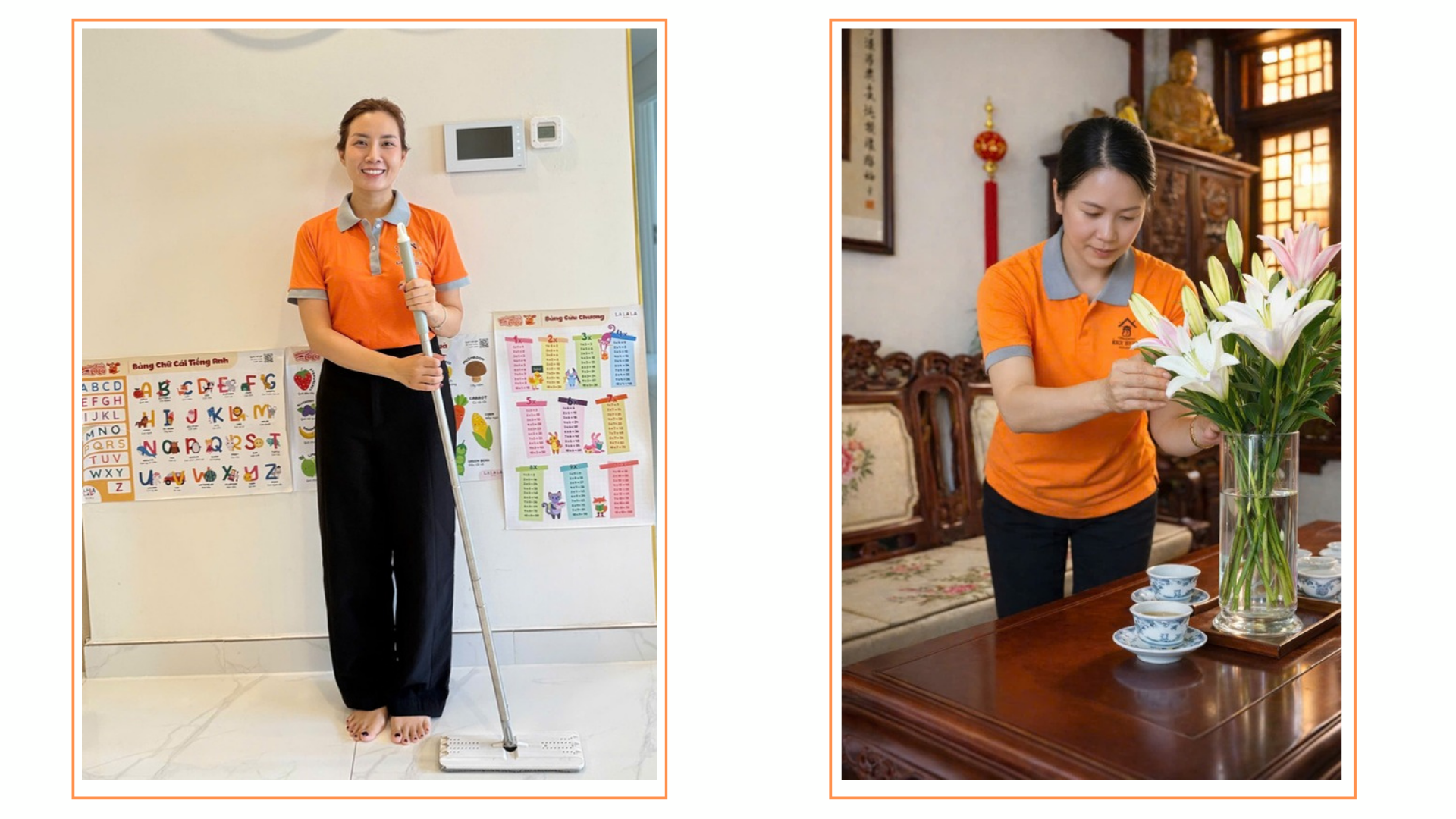 Không gian sạch đẹp