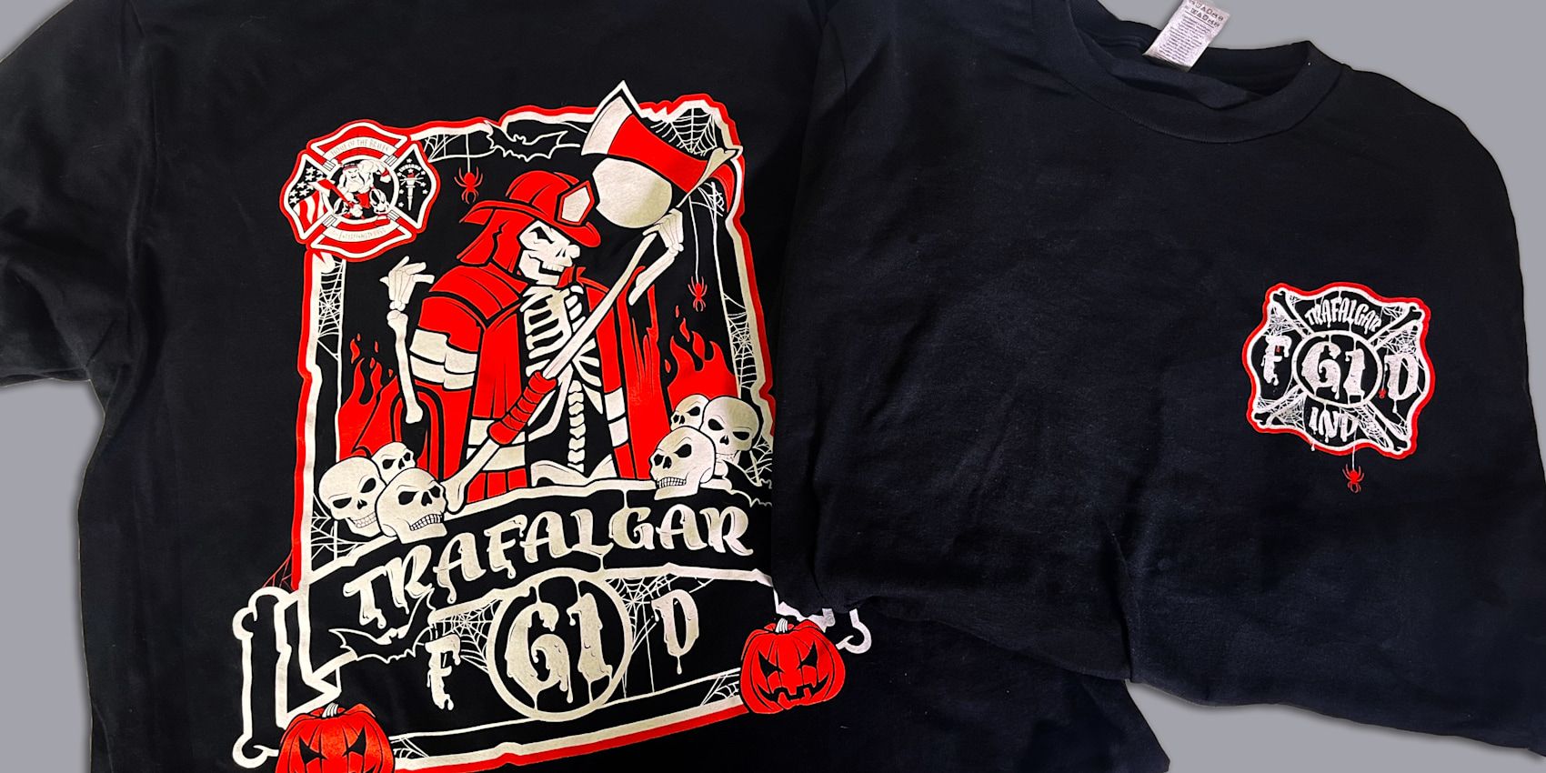 Greenwood Halloween Fire Department T-Shirt
