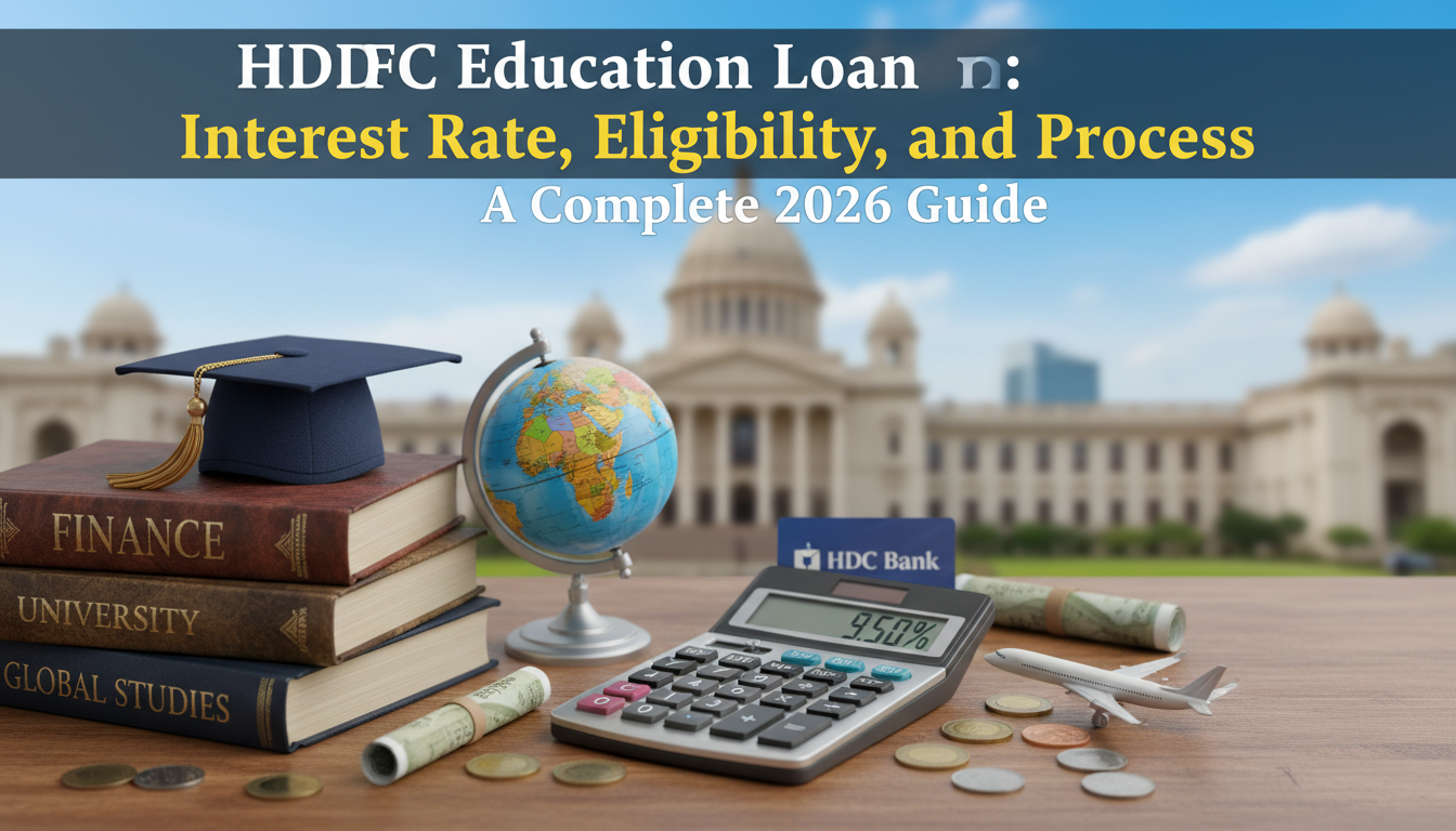 HDFC Education Loan: Interest Rate, Eligibility, and Process